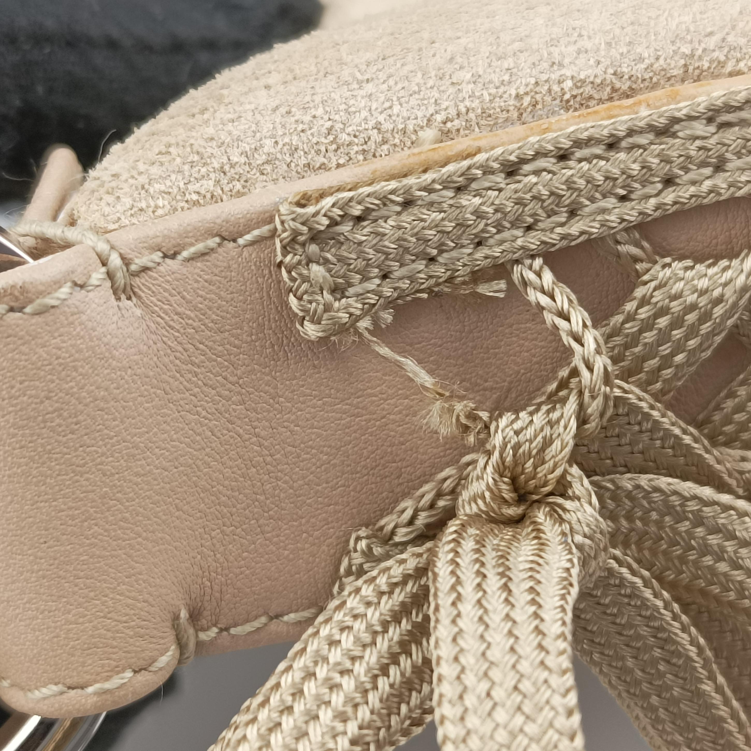 Pre-owned Christian Dior Admit It Beige suede  shoulderbag | stylenewstar