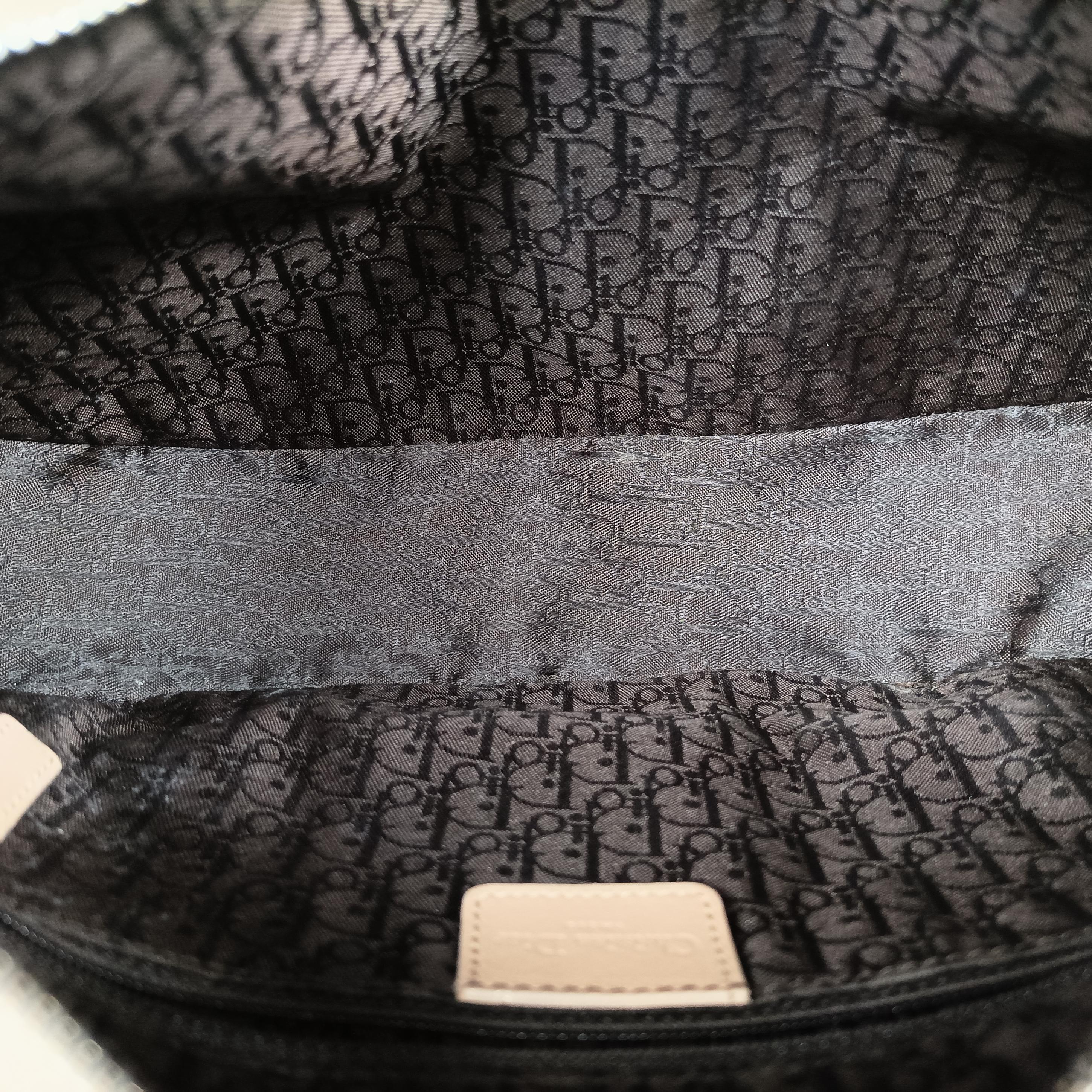 Pre-owned Christian Dior Admit It Beige suede  shoulderbag | stylenewstar