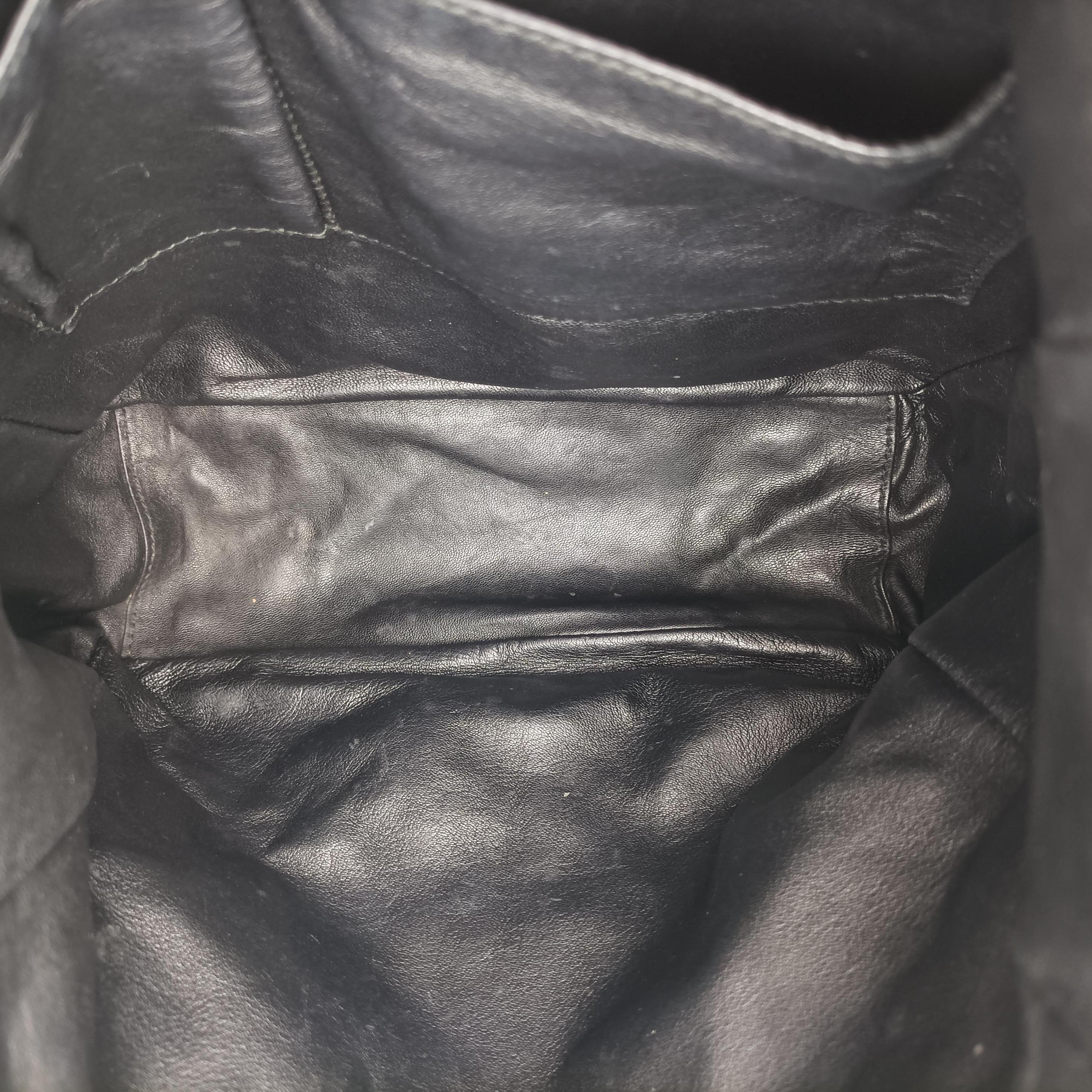 Vintage Christian Dior Lady Dior Soft Woven Shopping Tote Black lambskin  shoulderbag | stylenewstar