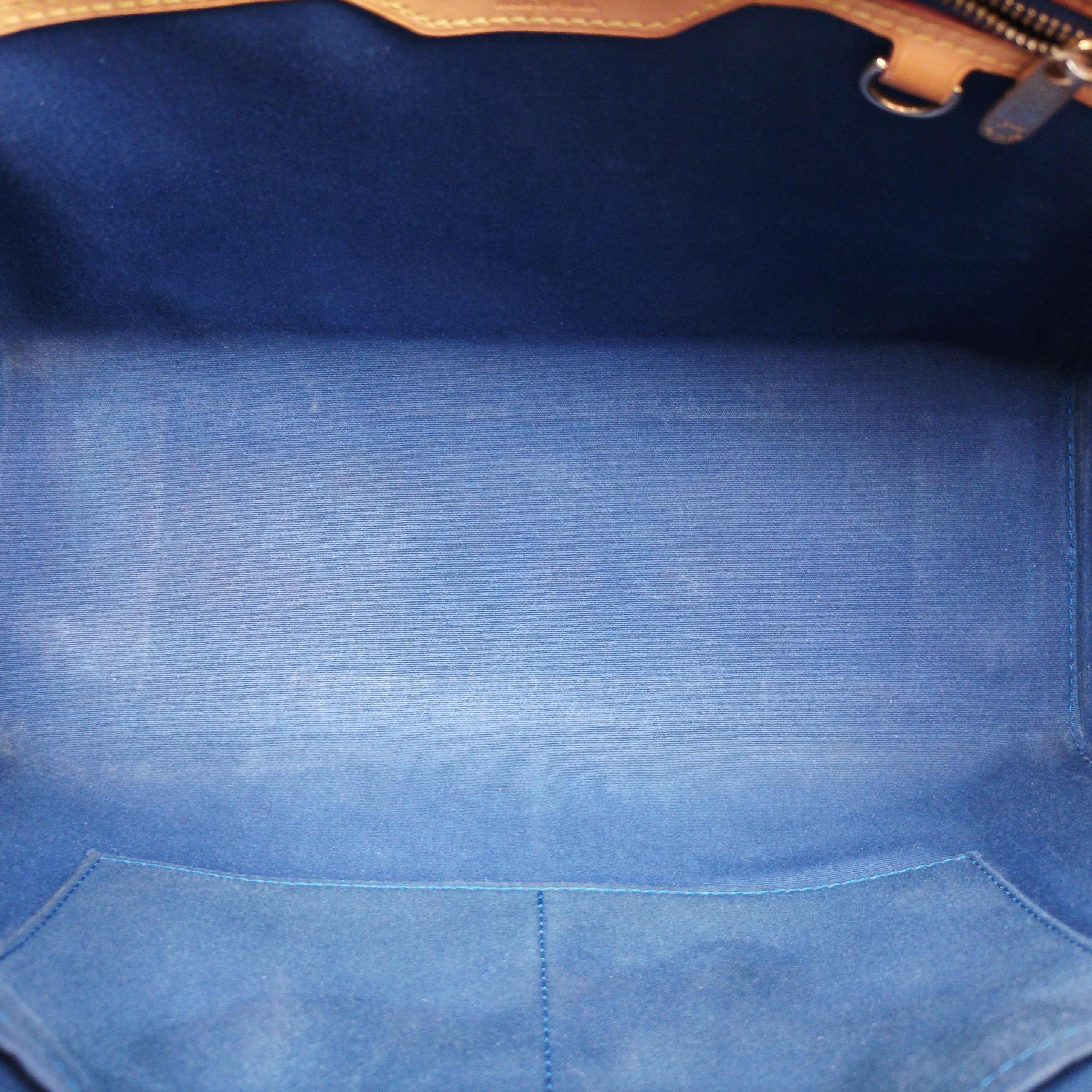 Pre-owned Louis Vuitton Brea MM granblue Vernis M90054 shoulderbag | stylenewstar