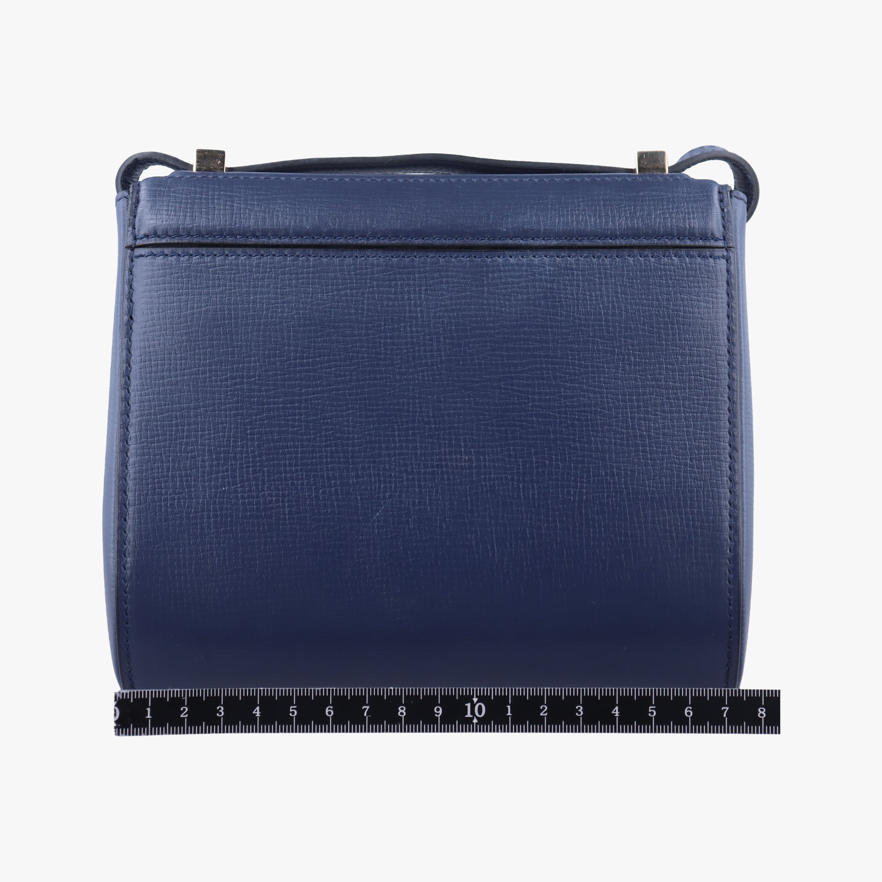 Pre-owned Givenchy Pandora Navy Leather  shoulderbag | stylenewstar