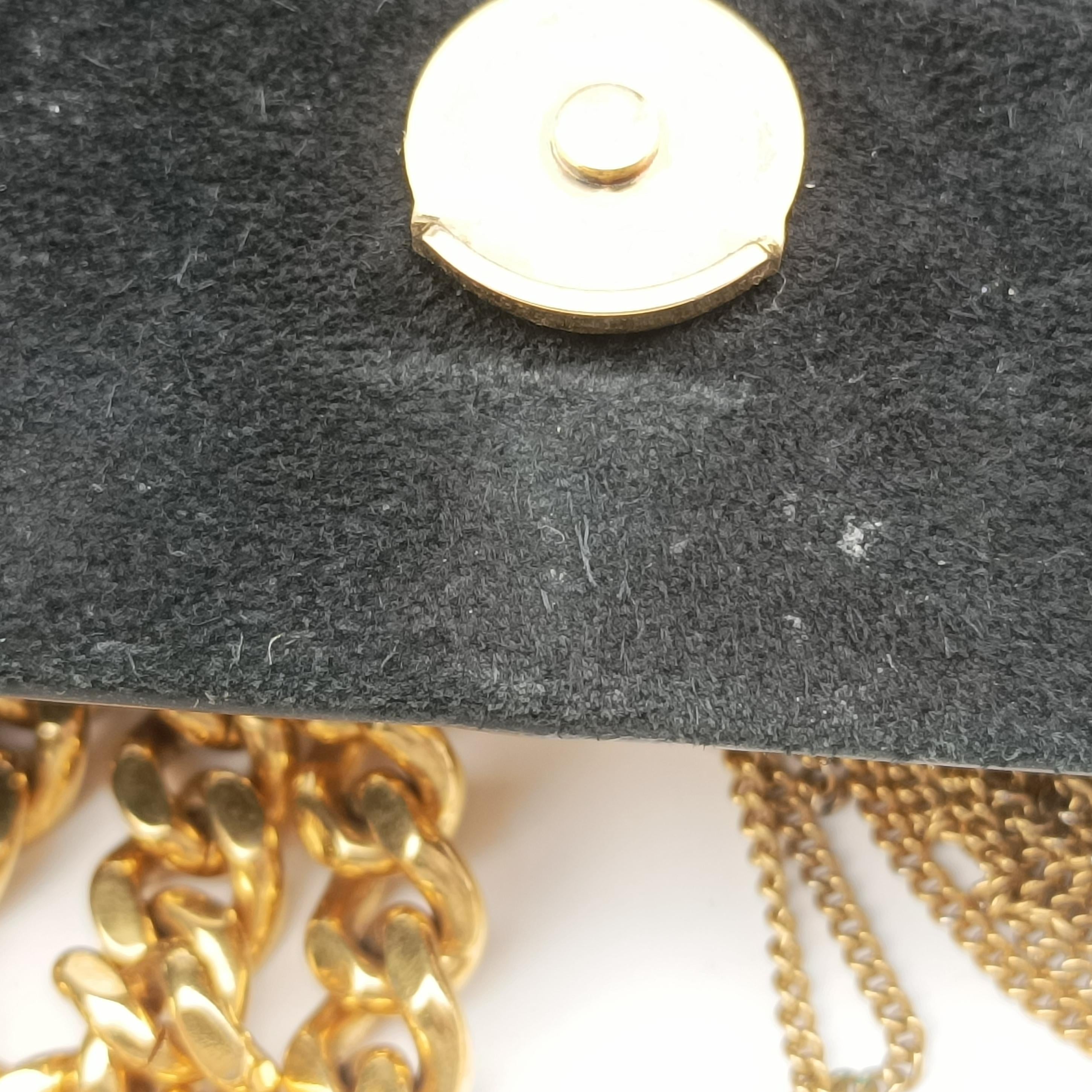 Pre-owned Yves Saint Laurent KATE Black Patent 326076 shoulderbag | stylenewstar