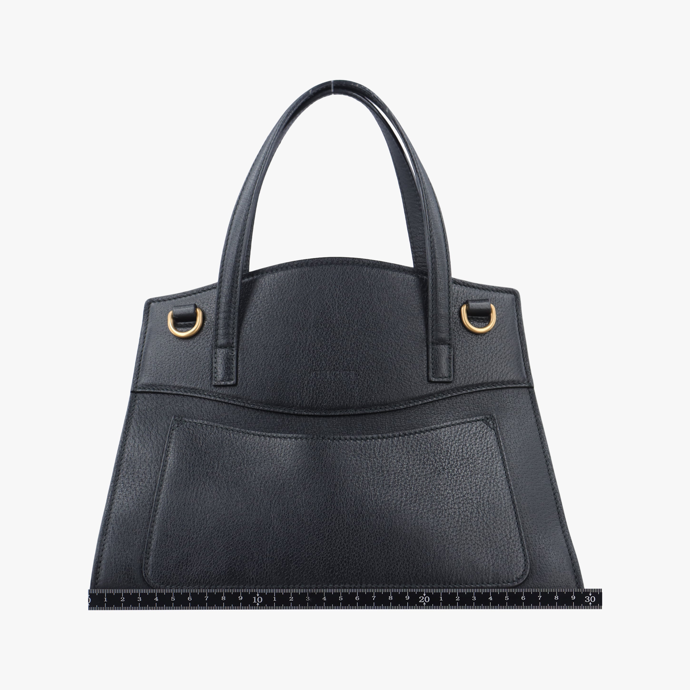 Secondhand Gucci Crystal Butterfly Linea Totem Black×Green×Red Leather 505342 handbag | stylenewstar