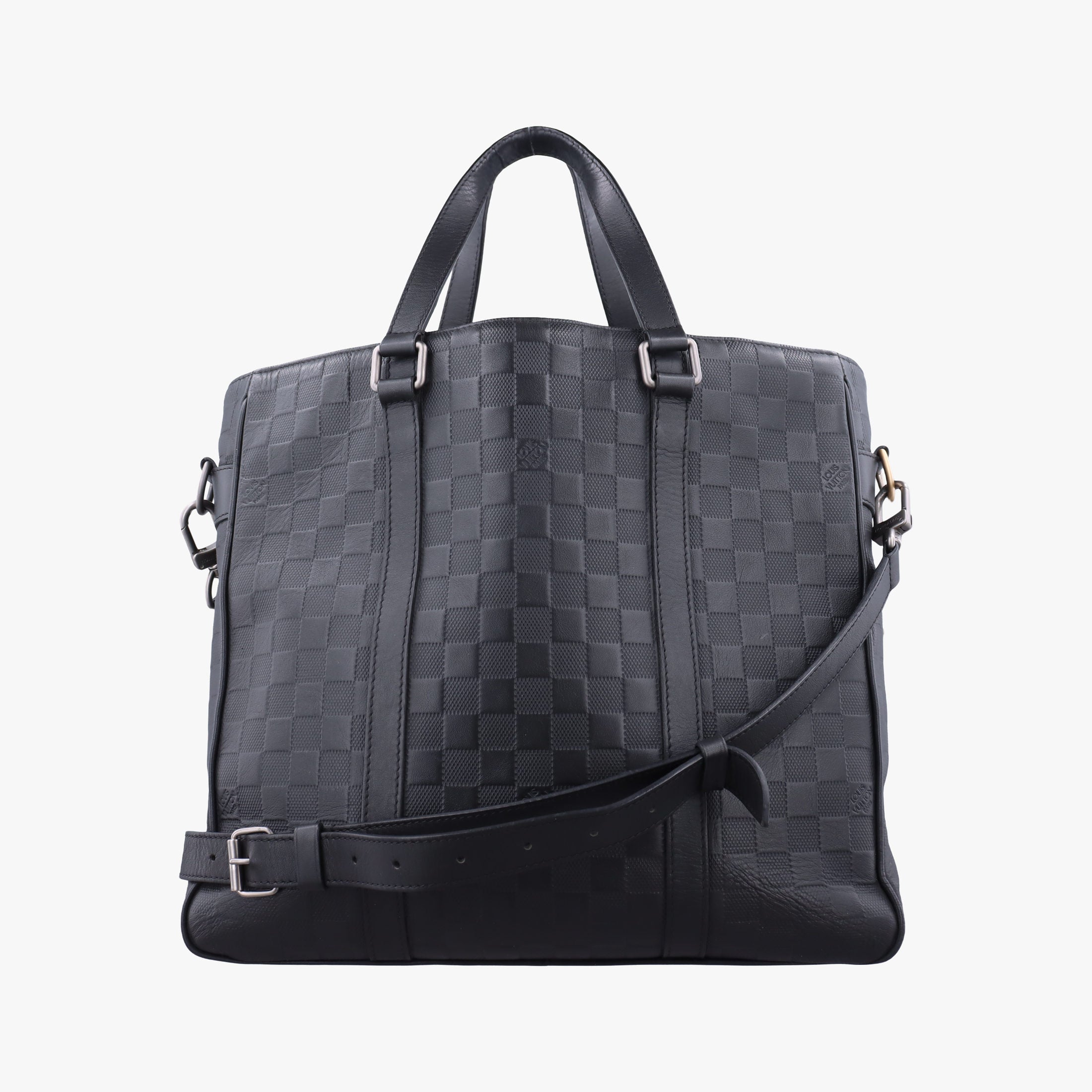 Secondhand Louis Vuitton TADAO Noir Damier Graphite  shoulderbag | stylenewstar