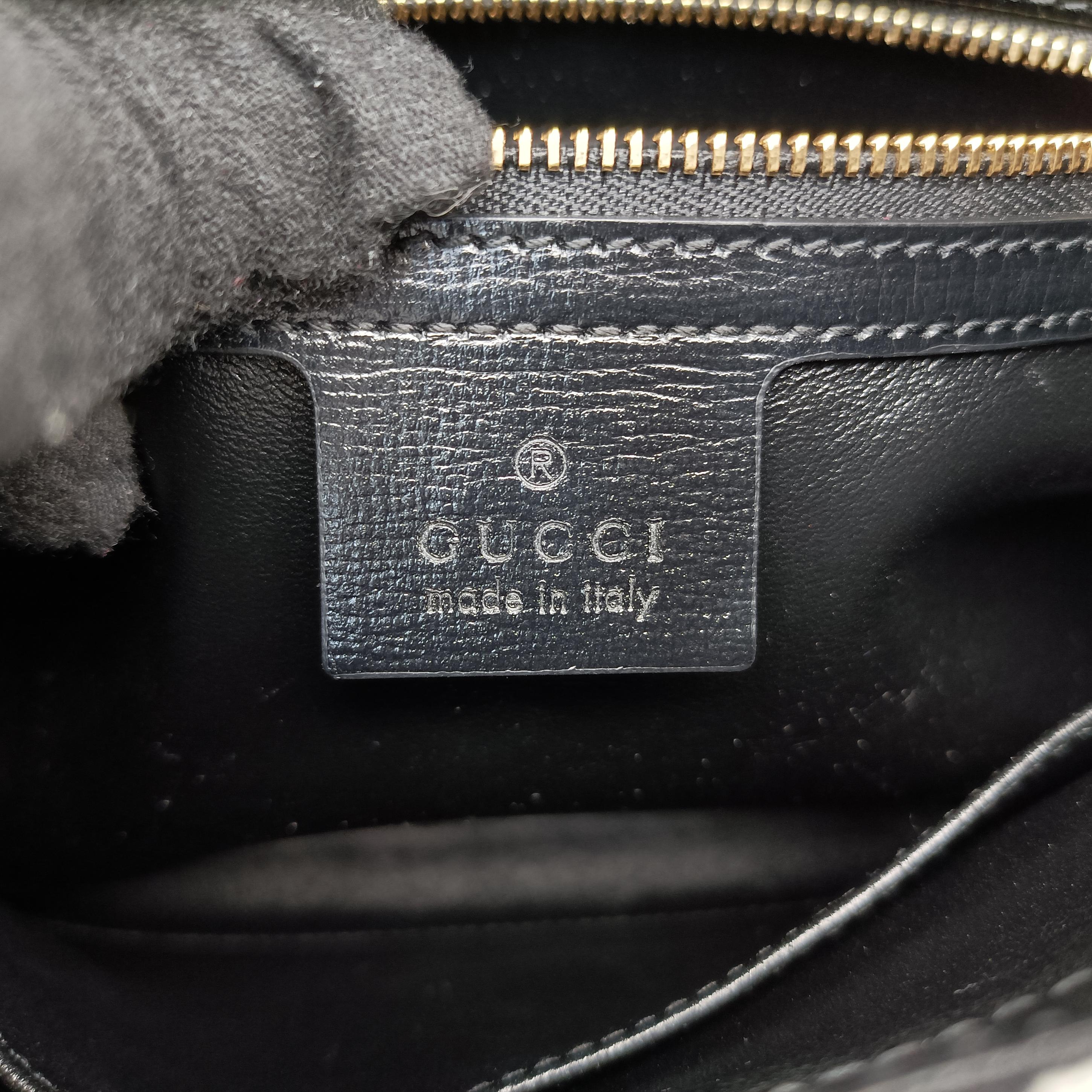 Secondhand Gucci Balenciaga collaboration The Hacker Project Jackie 1961 White×Black×Multicolour canvas×leather 636706 shoulderbag | stylenewstar