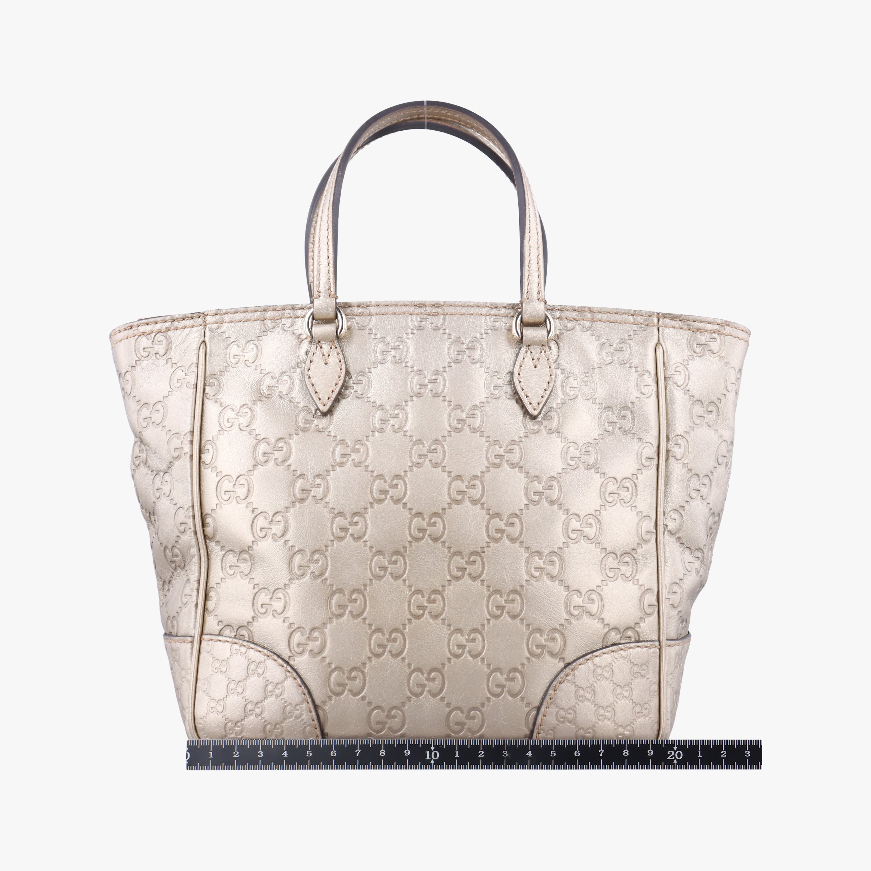 Pre-owned Gucci Bree Golden Leather 353121 shoulderbag | stylenewstar