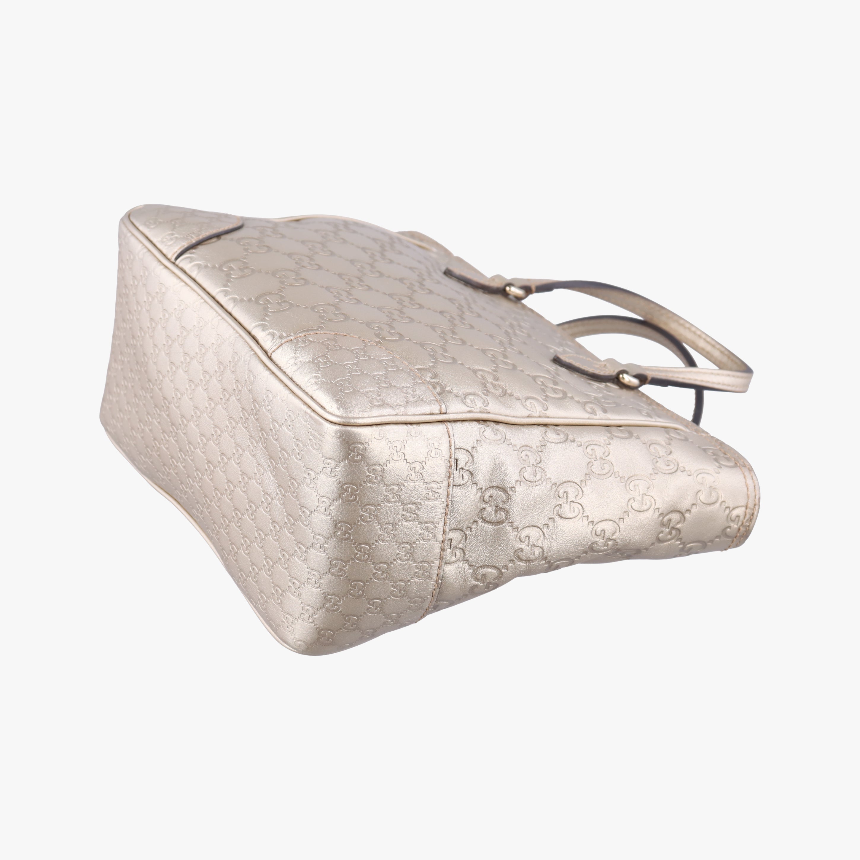 Pre-owned Gucci Bree Golden Leather 353121 shoulderbag | stylenewstar