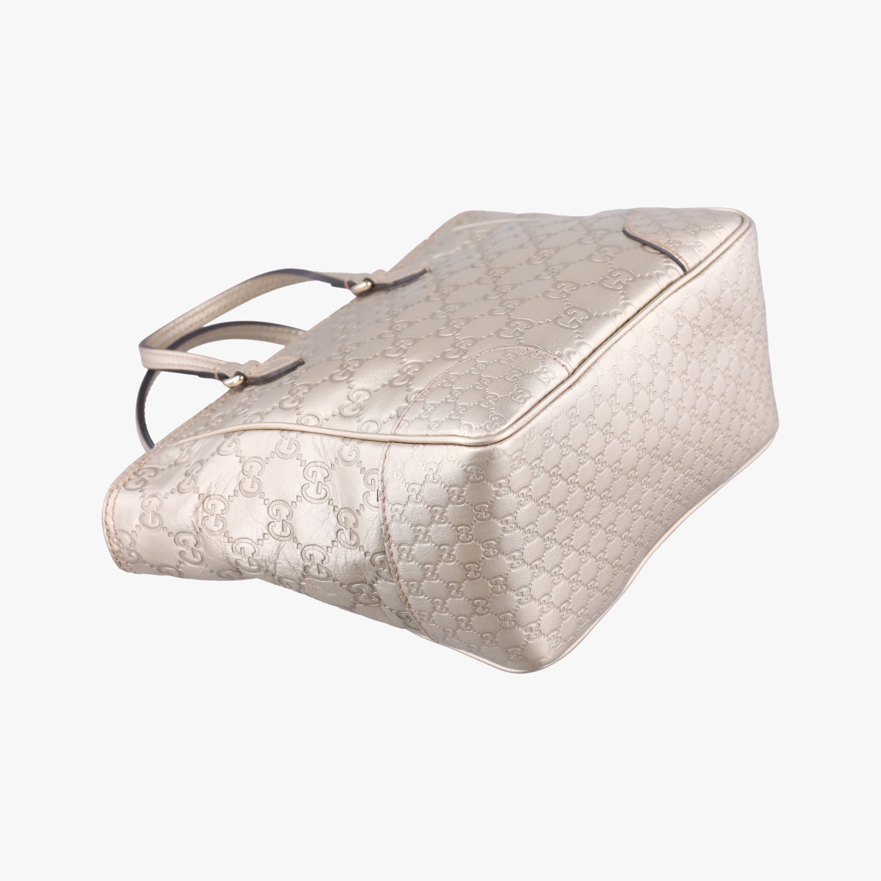 Pre-owned Gucci Bree Golden Leather 353121 shoulderbag | stylenewstar