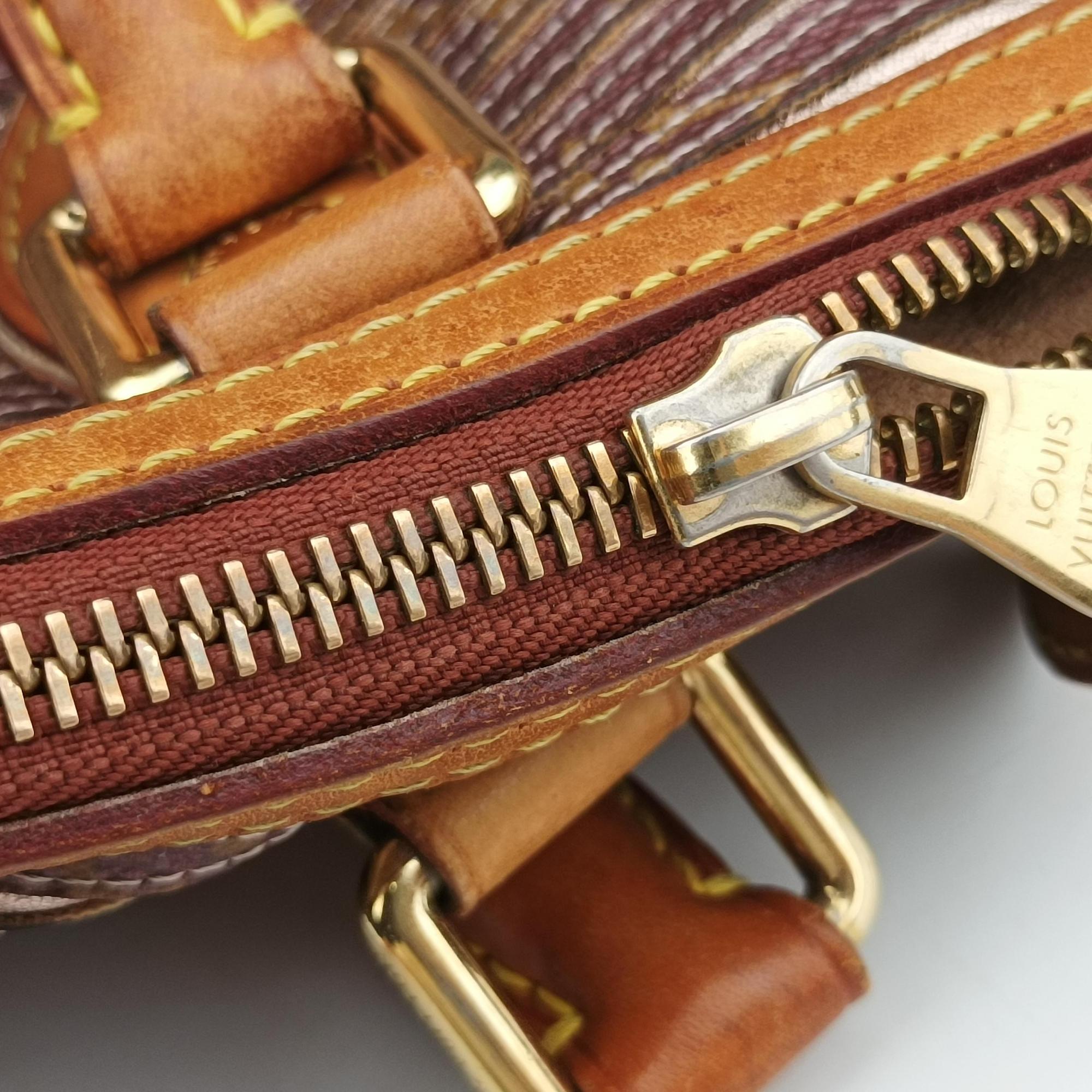 Pre-owned Louis Vuitton Eden Speedy Bandouliere 30 beige×PECHE Monogram Eden Canvas M40357 handbag | stylenewstar