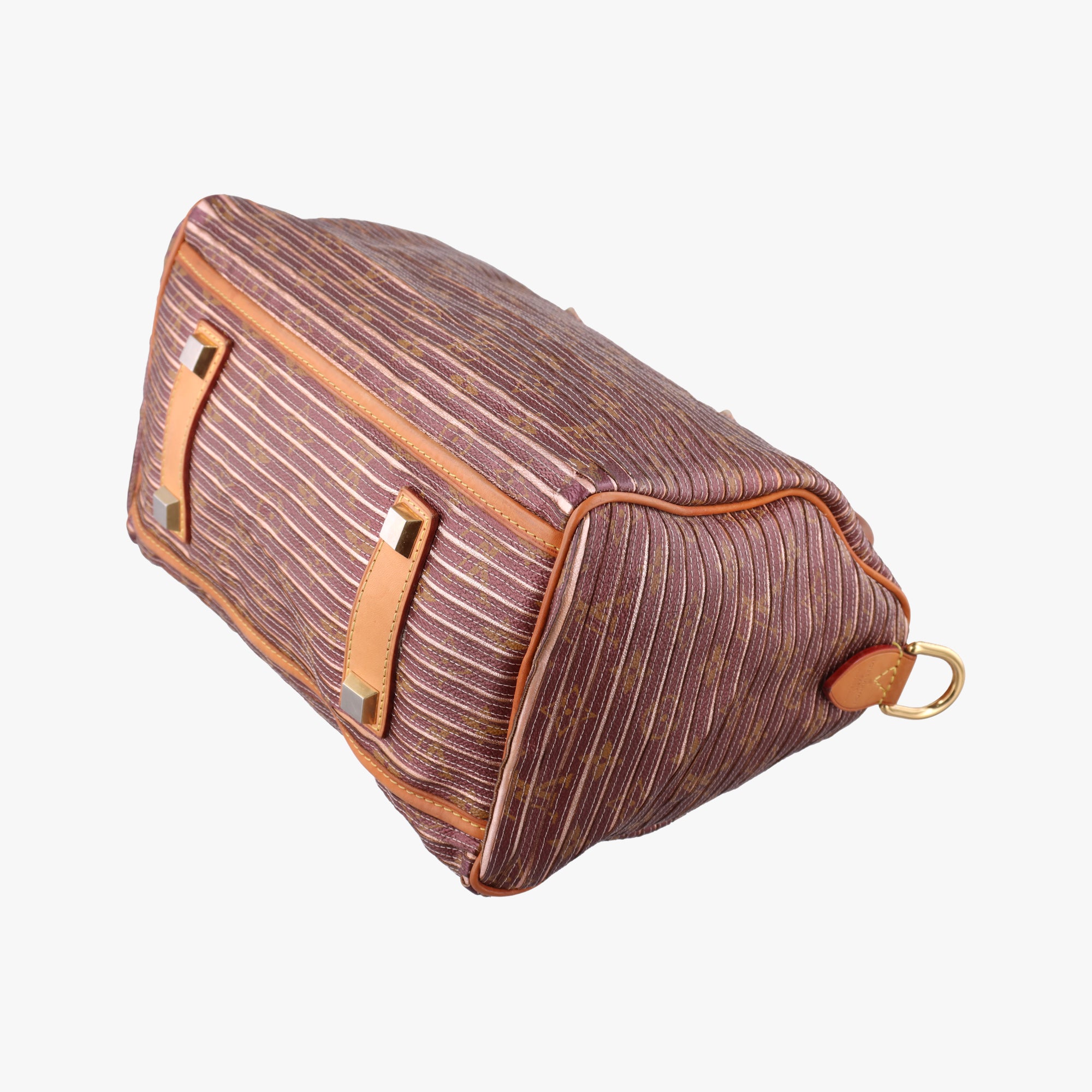 Pre-owned Louis Vuitton Eden Speedy Bandouliere 30 beige×PECHE Monogram Eden Canvas M40357 handbag | stylenewstar