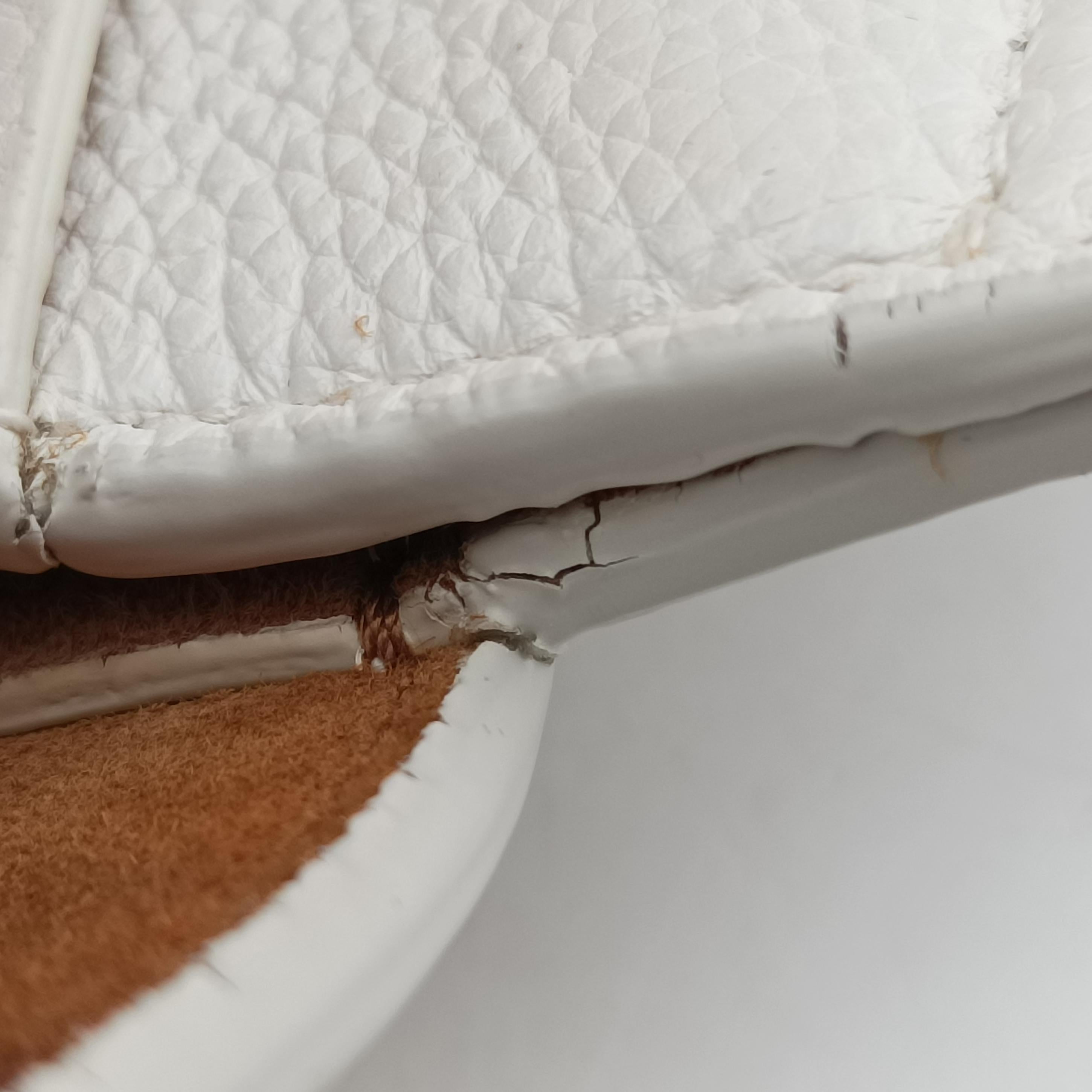 Secondhand Bottega Veneta ARCO White Leather  handbag | stylenewstar
