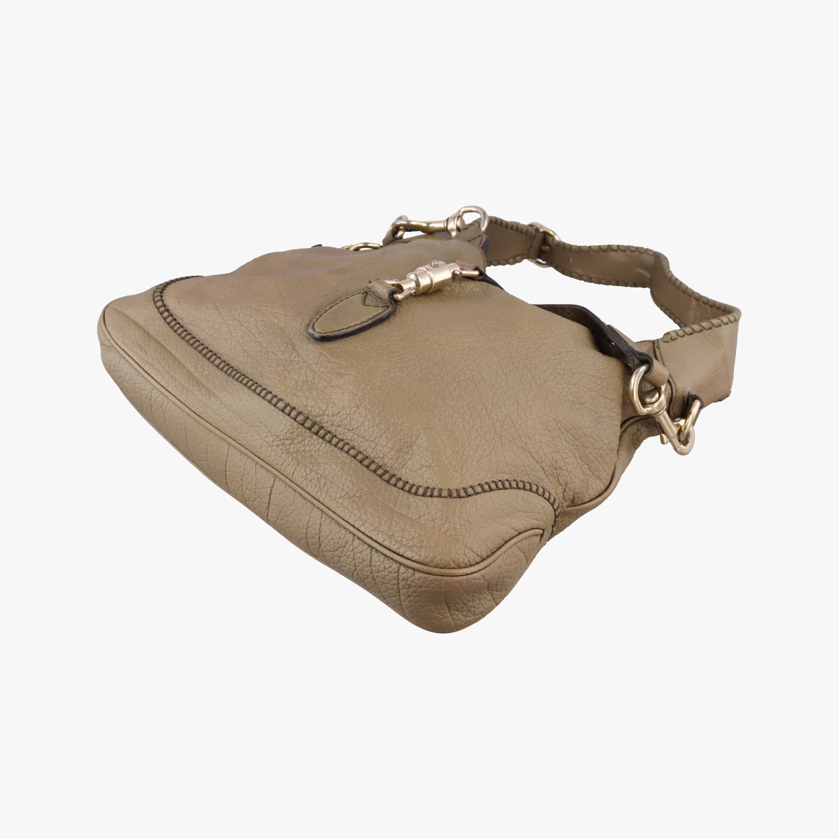 Pre-owned Gucci New Jackie Brown leather 246907 shoulderbag | stylenewstar