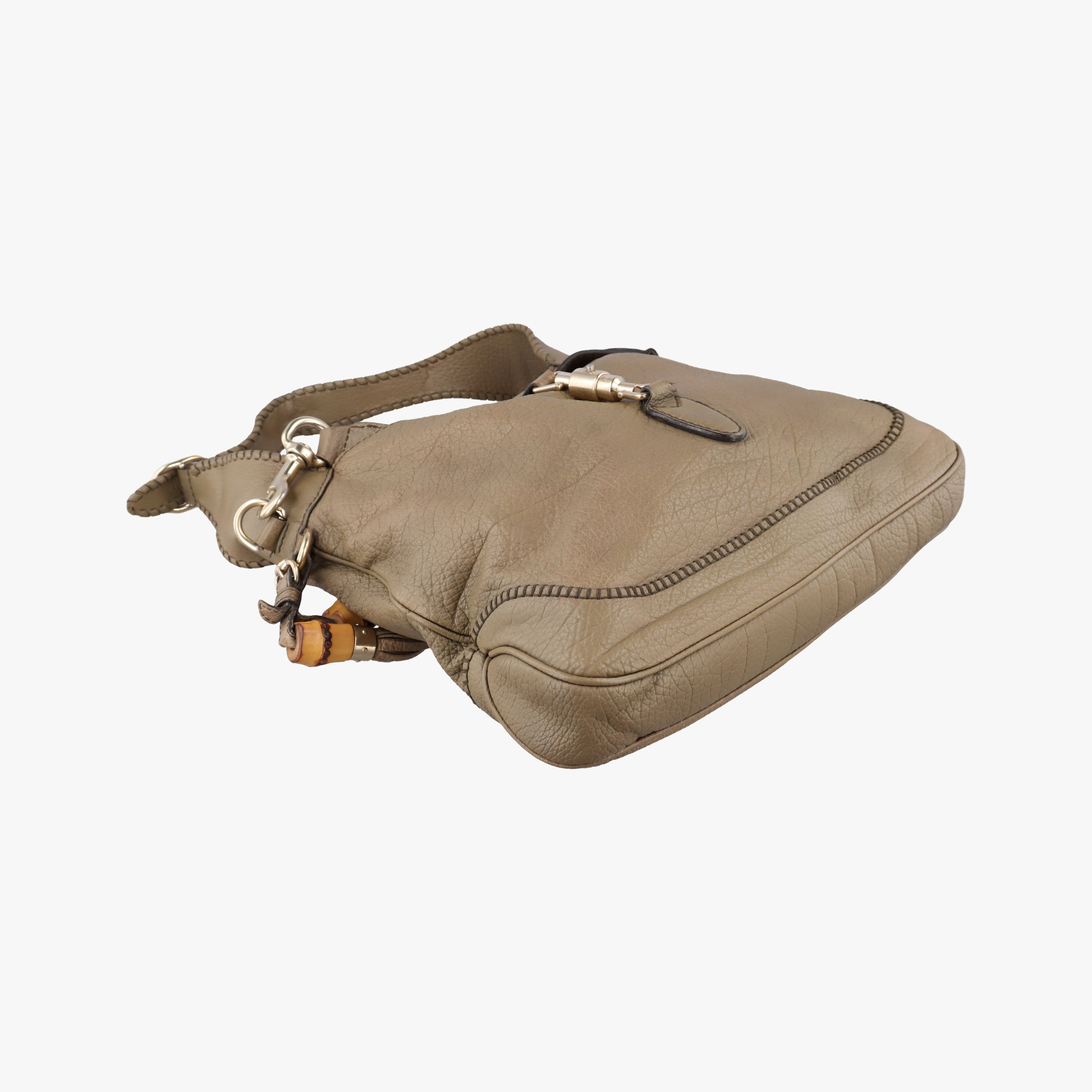 Pre-owned Gucci New Jackie Brown leather 246907 shoulderbag | stylenewstar