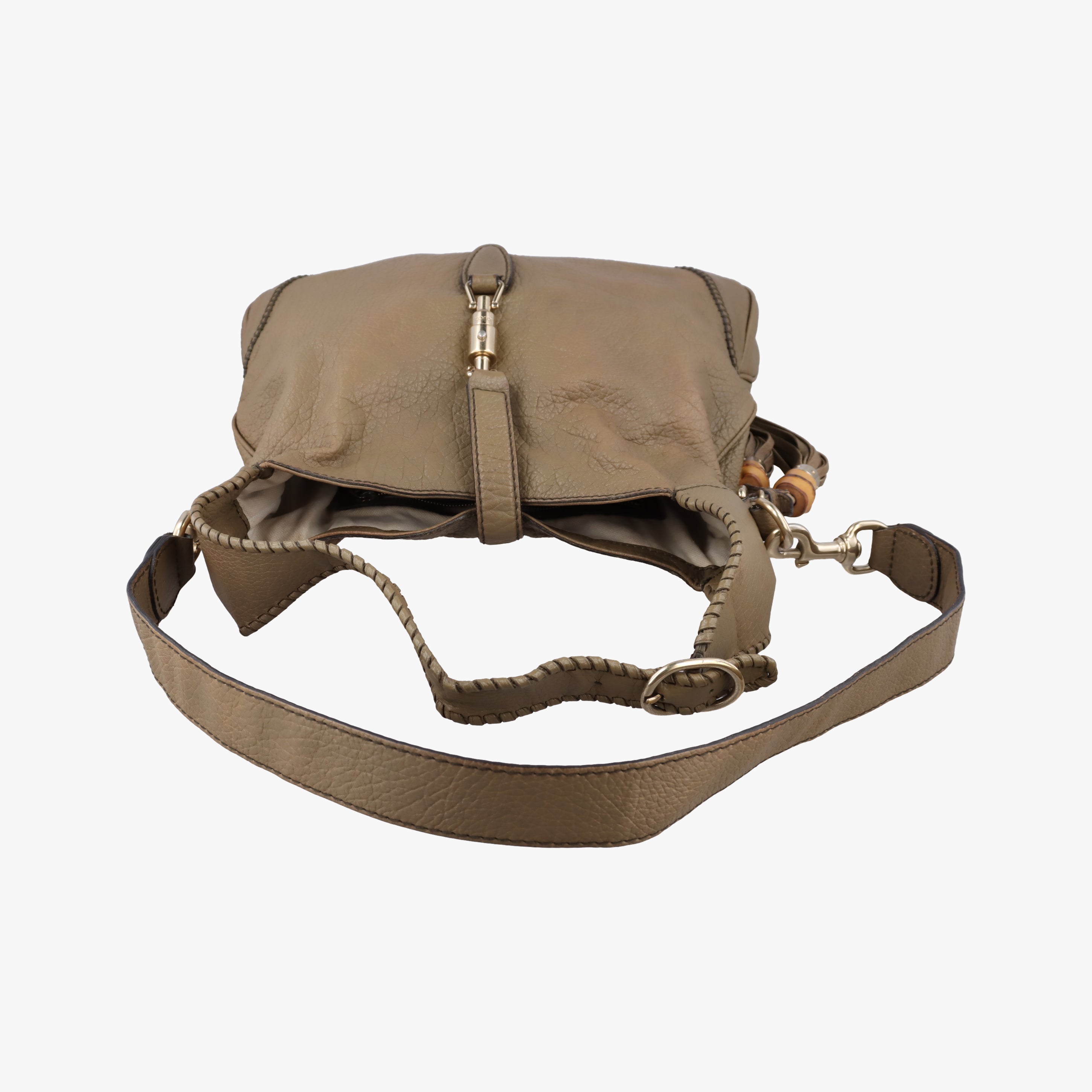 Pre-owned Gucci New Jackie Brown leather 246907 shoulderbag | stylenewstar