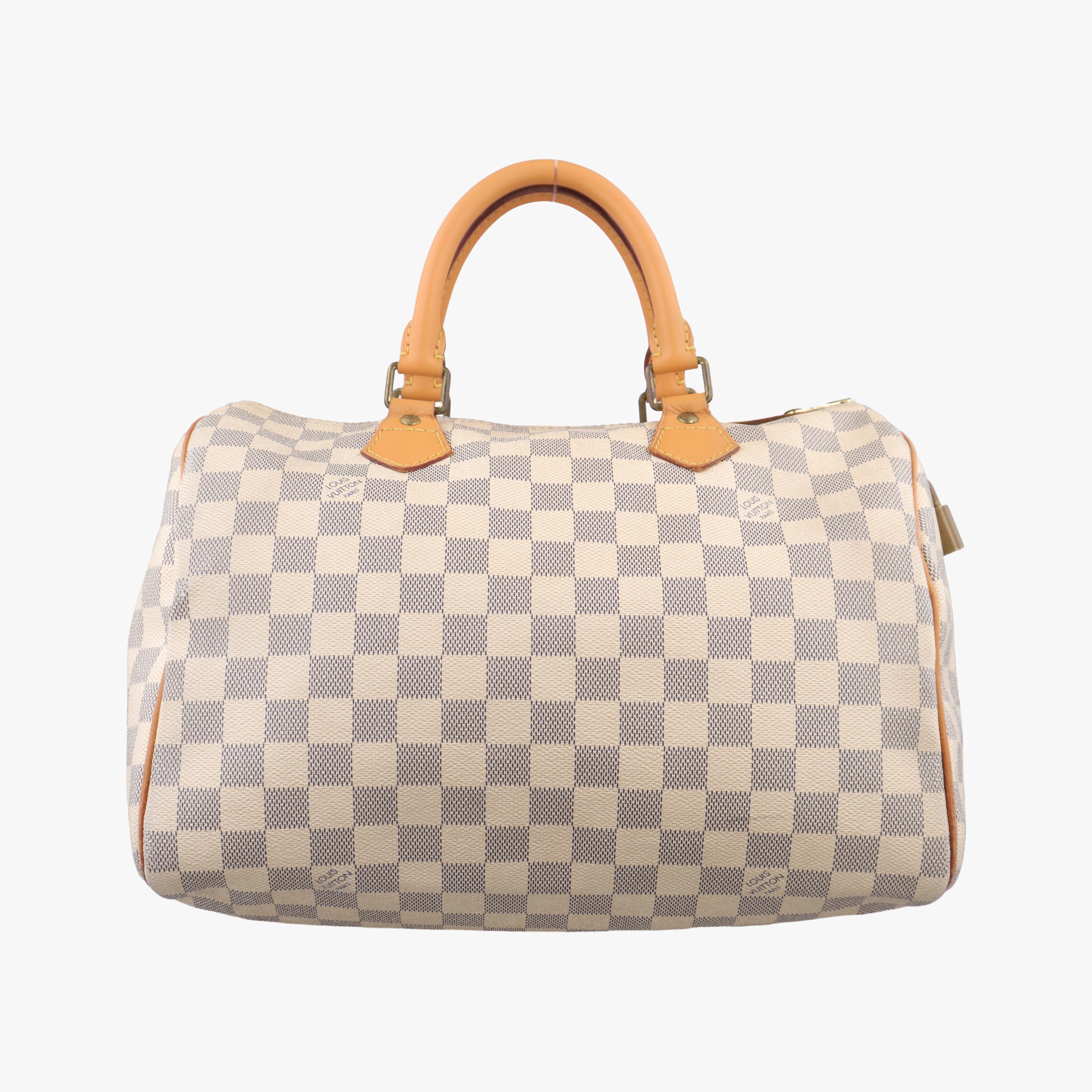 Pre-owned Louis Vuitton SPEEDY 30 Azur Damier Canvas N41533 handbag | stylenewstar