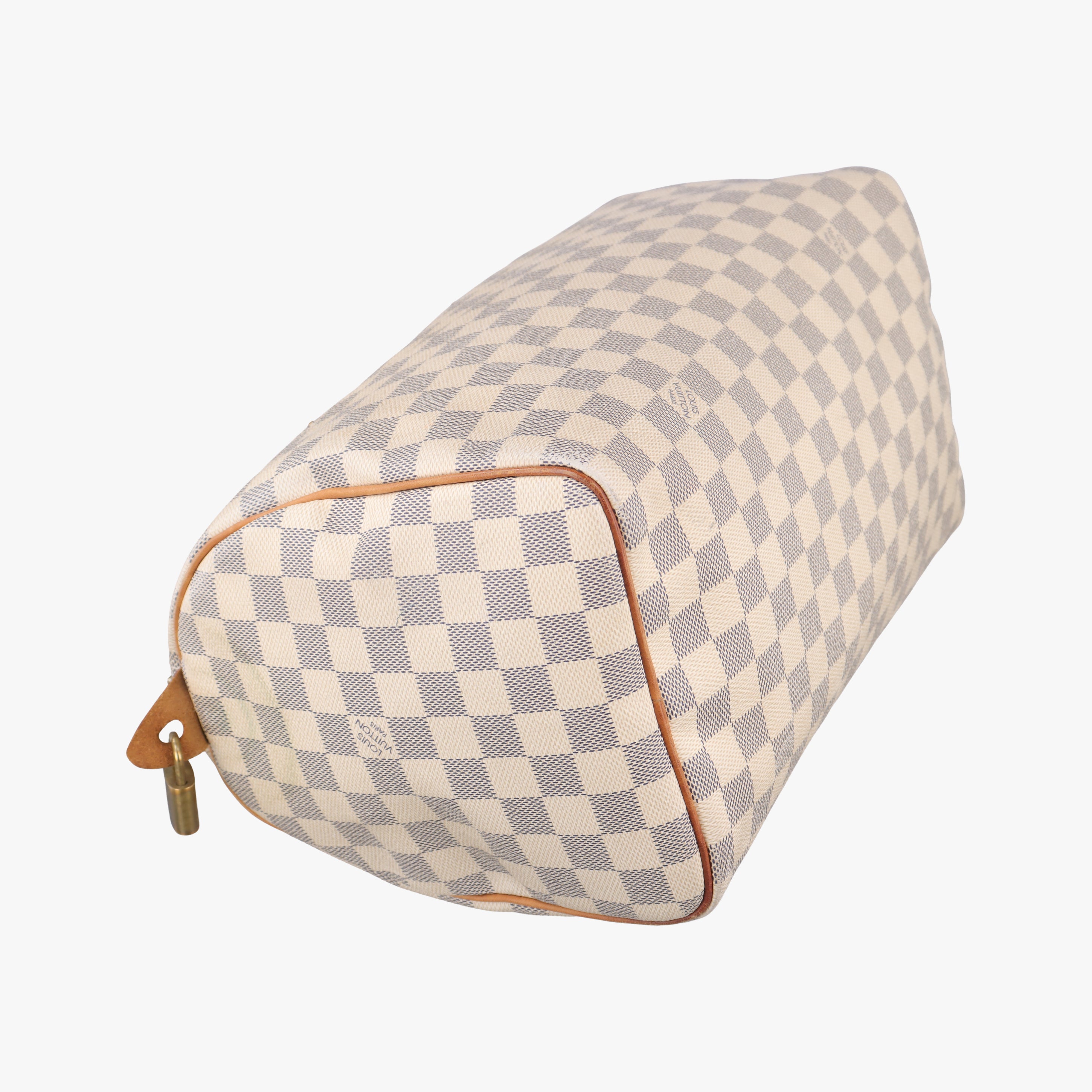 Pre-owned Louis Vuitton SPEEDY 30 Azur Damier Canvas N41533 handbag | stylenewstar