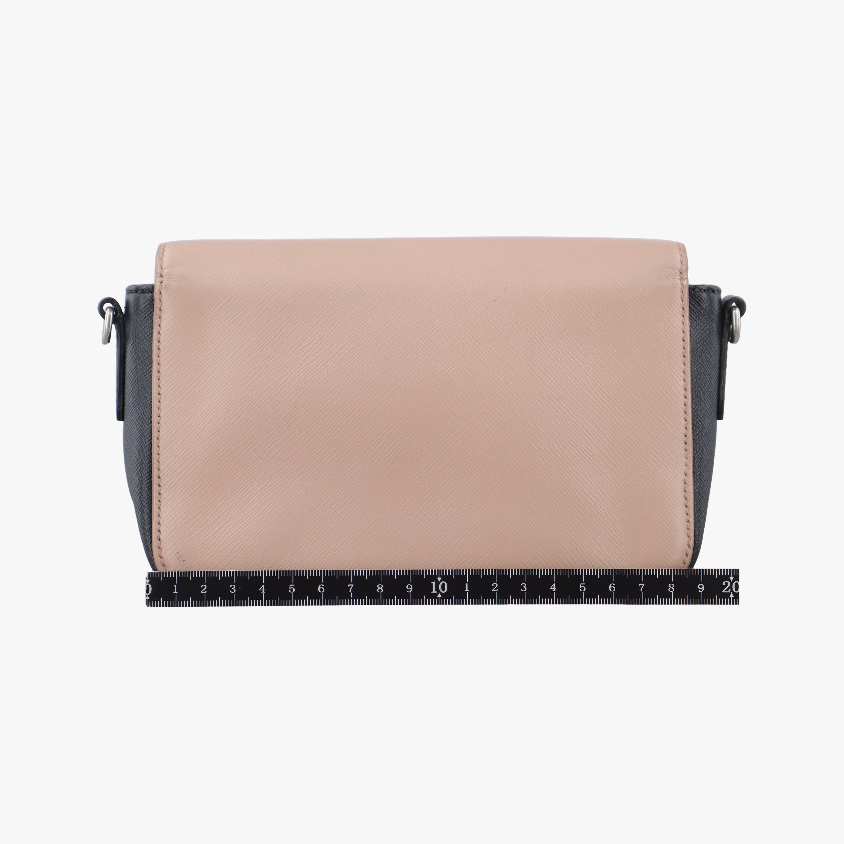 Vintage Prada Tri Color Sound White x Black x Pink SAFFIANO Leather  shoulderbag | stylenewstar