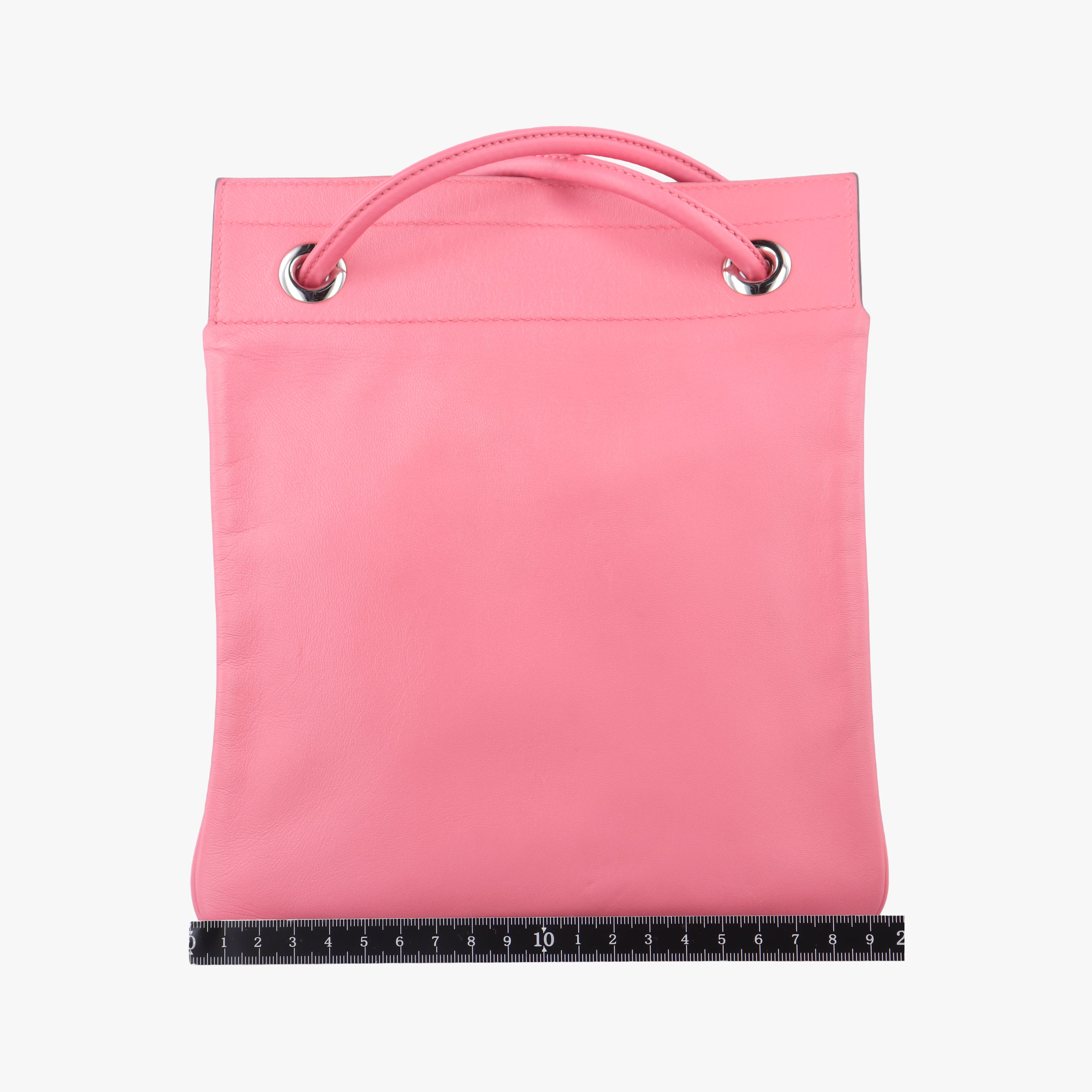Pre-owned Hermes Sac Aline mini Pink lambskin  shoulderbag | stylenewstar
