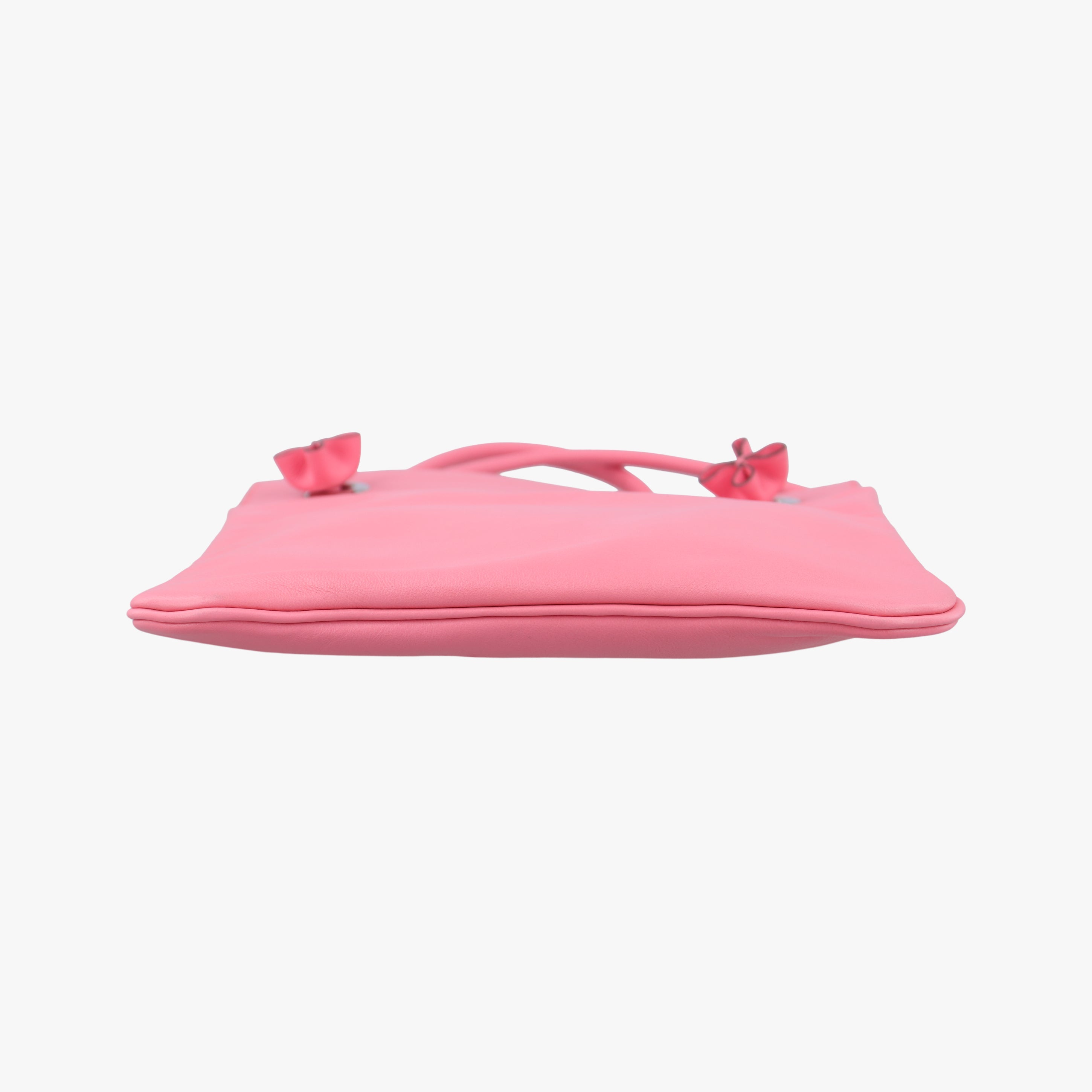 Pre-owned Hermes Sac Aline mini Pink lambskin  shoulderbag | stylenewstar