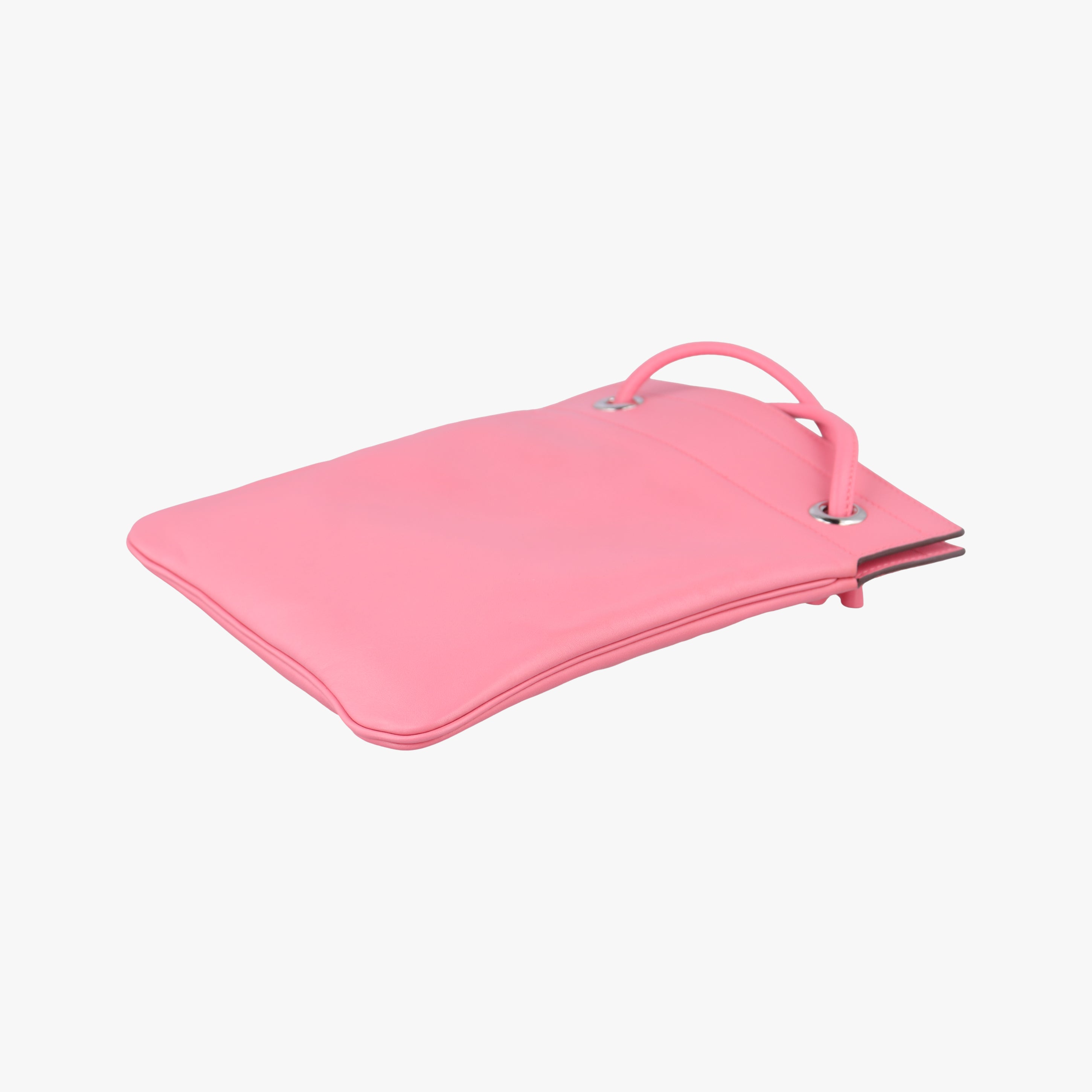 Pre-owned Hermes Sac Aline mini Pink lambskin  shoulderbag | stylenewstar