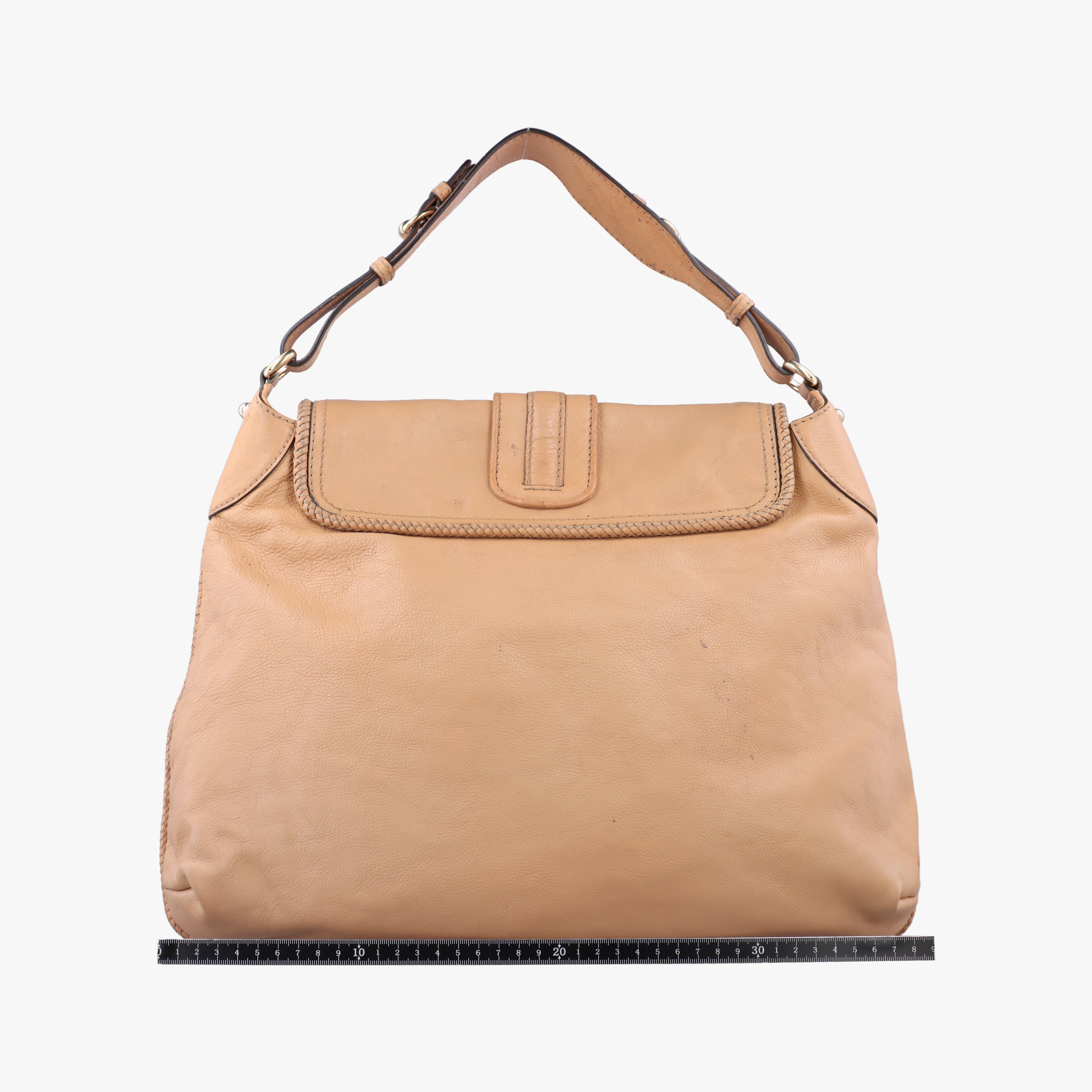 Pre-owned Gucci Marrakech beige Leather 257021 shoulderbag | stylenewstar