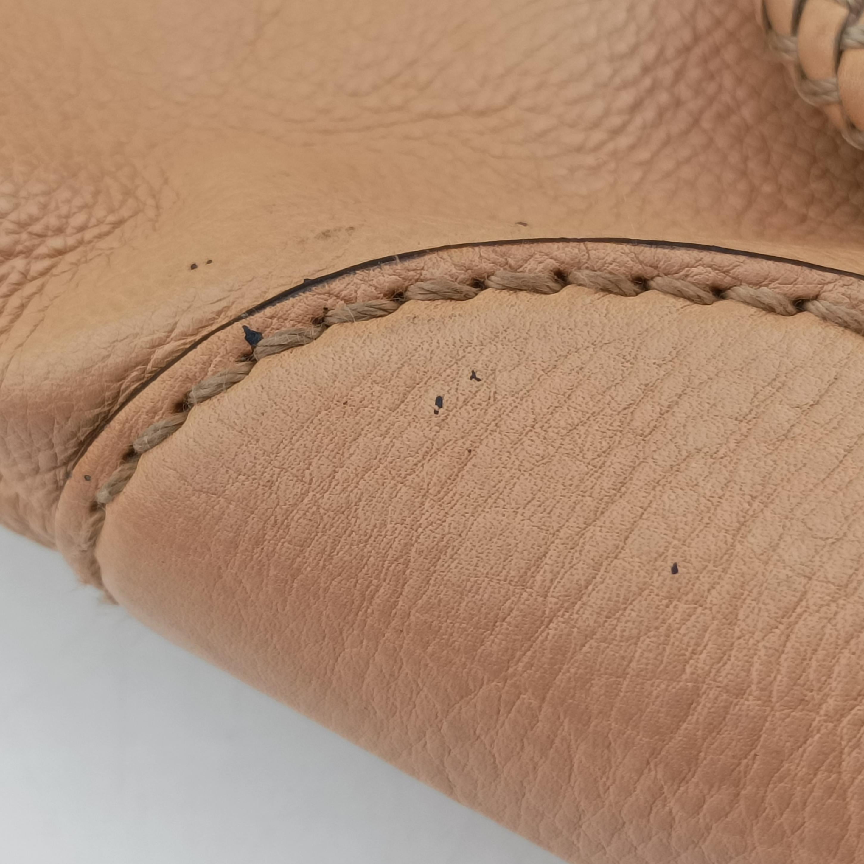 Pre-owned Gucci Marrakech beige Leather 257021 shoulderbag | stylenewstar