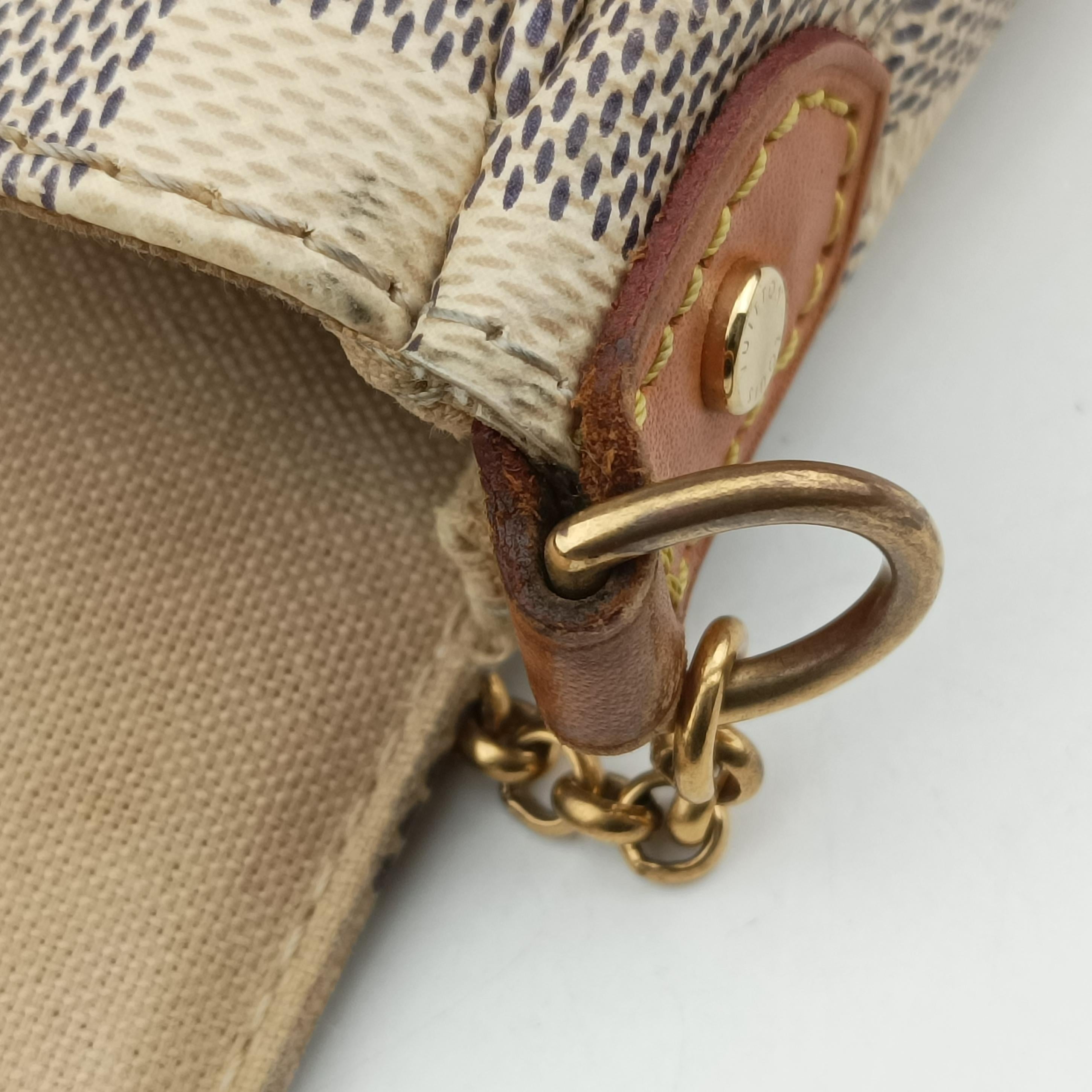 Pre-owned Louis Vuitton FAVORITE PM AZUR Damier Canvas N41277 shoulderbag | stylenewstar