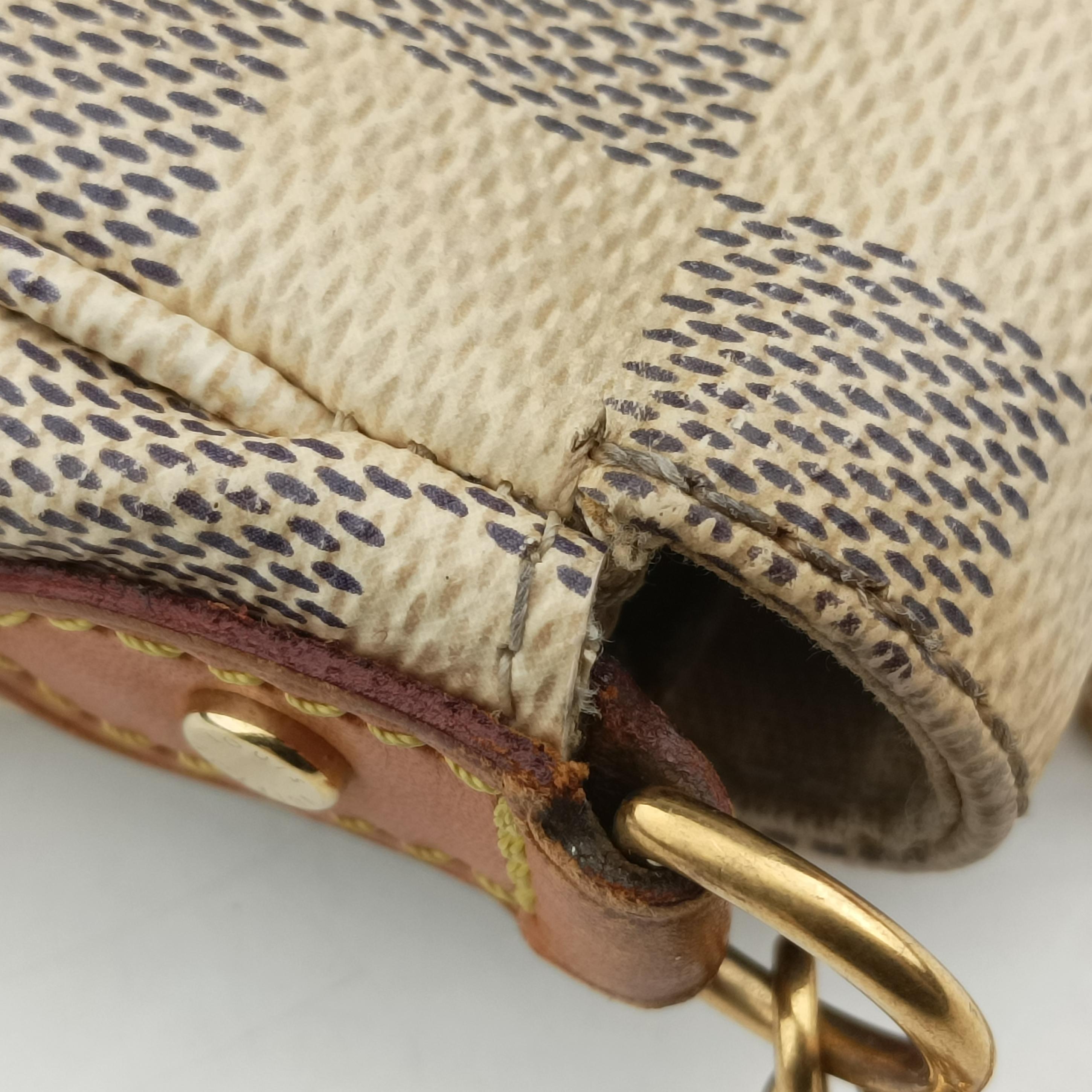 Pre-owned Louis Vuitton FAVORITE PM AZUR Damier Canvas N41277 shoulderbag | stylenewstar