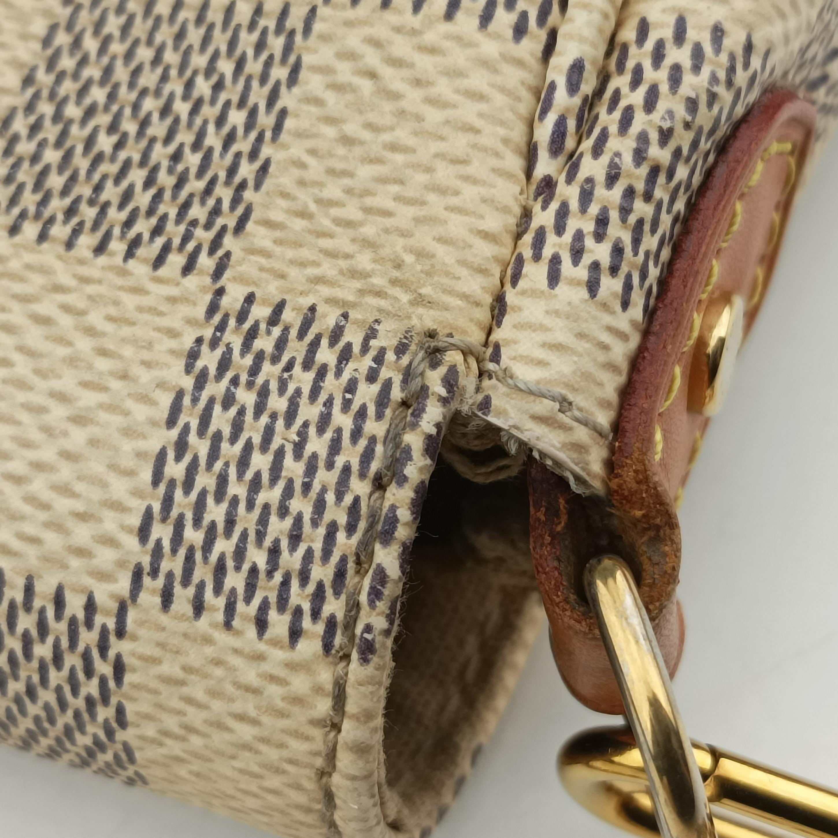Pre-owned Louis Vuitton FAVORITE PM AZUR Damier Canvas N41277 shoulderbag | stylenewstar