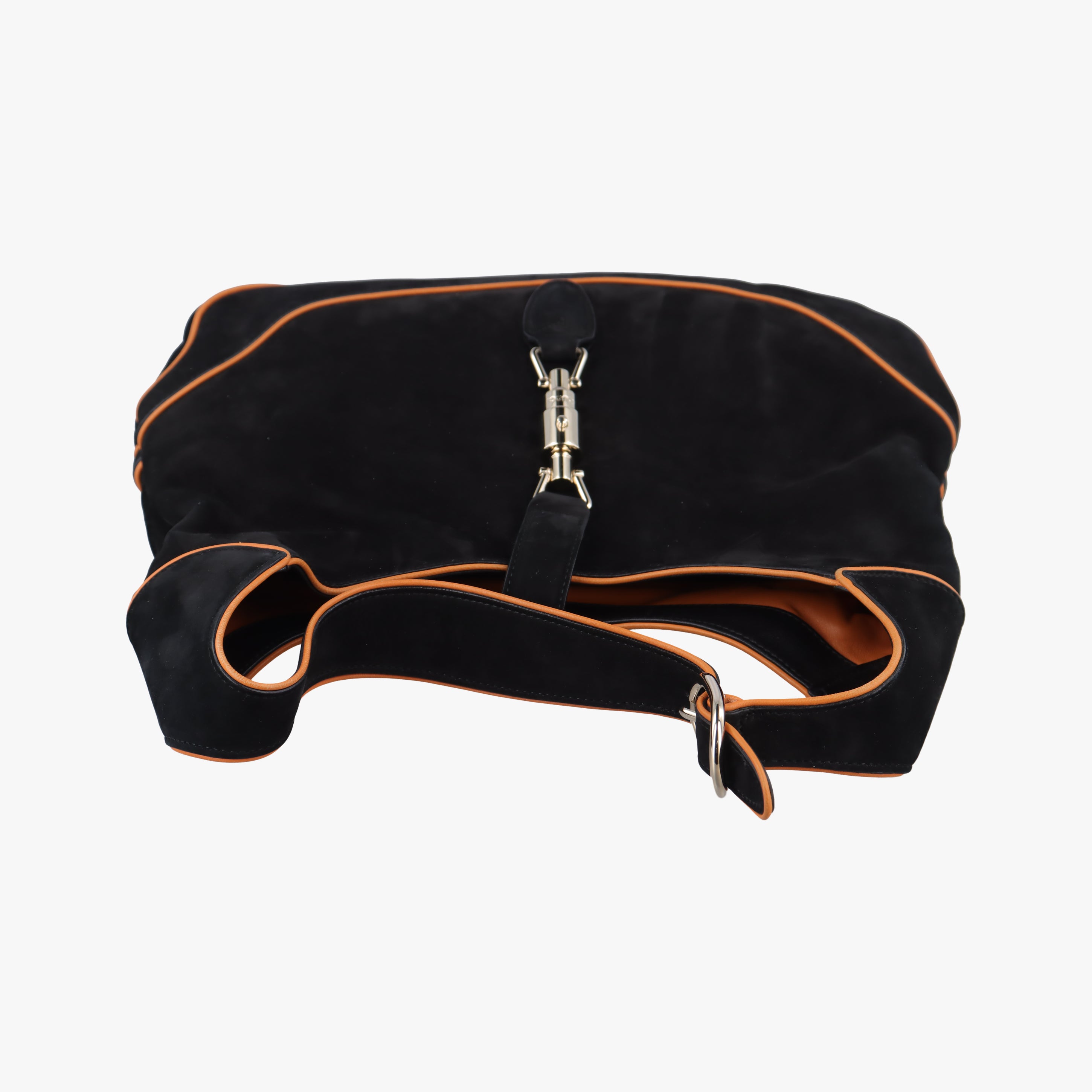 Secondhand Gucci New Jackie Black Suede 277520 shoulderbag | stylenewstar
