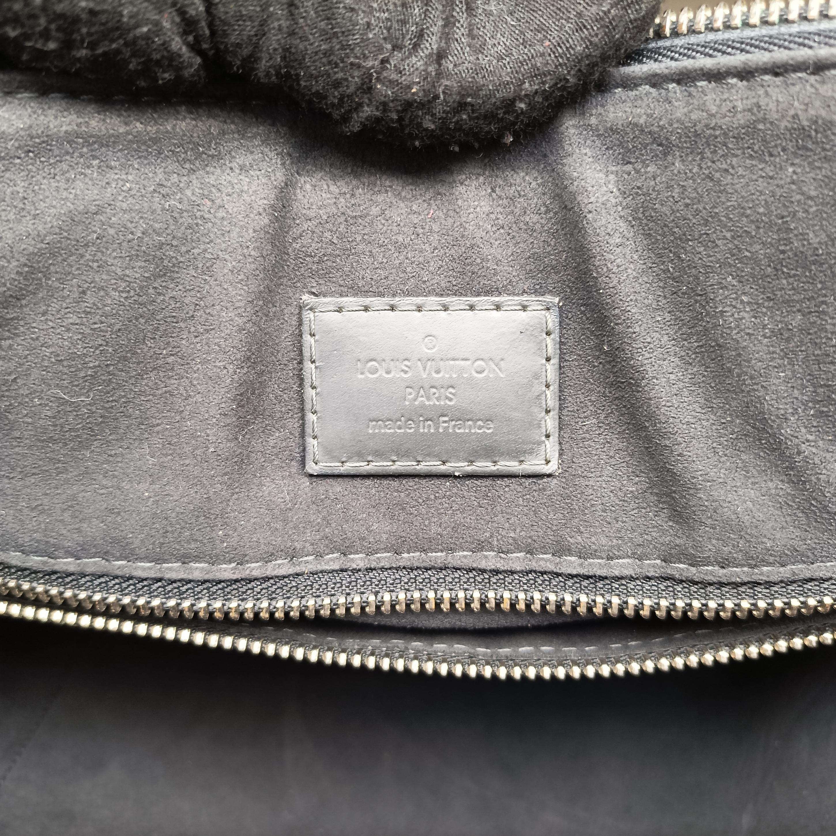Pre-owned Louis Vuitton Messenger Greenwich Navy×Noir Damier Cobalt N41348 shoulderbag | stylenewstar