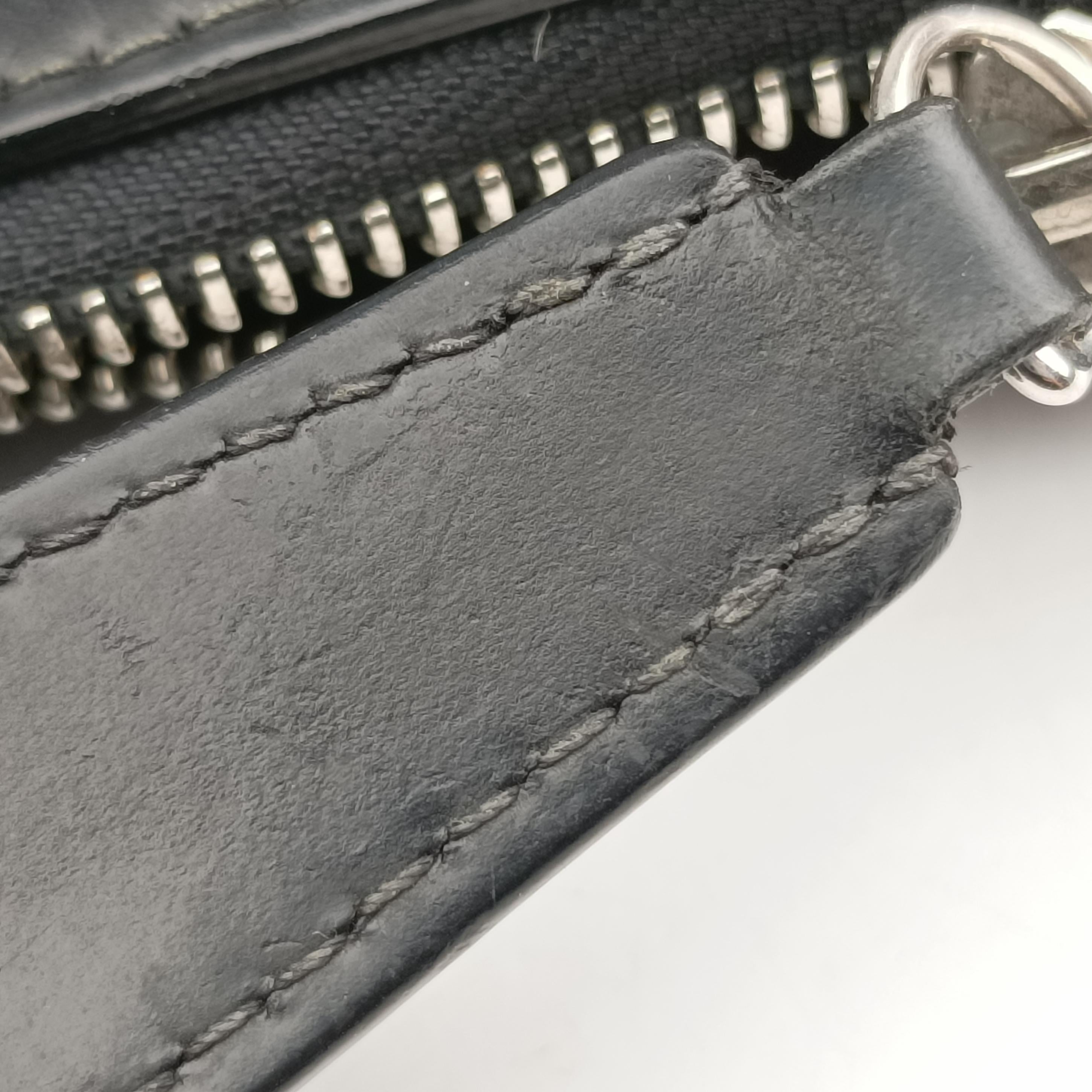 Pre-owned Louis Vuitton Messenger Greenwich Navy×Noir Damier Cobalt N41348 shoulderbag | stylenewstar