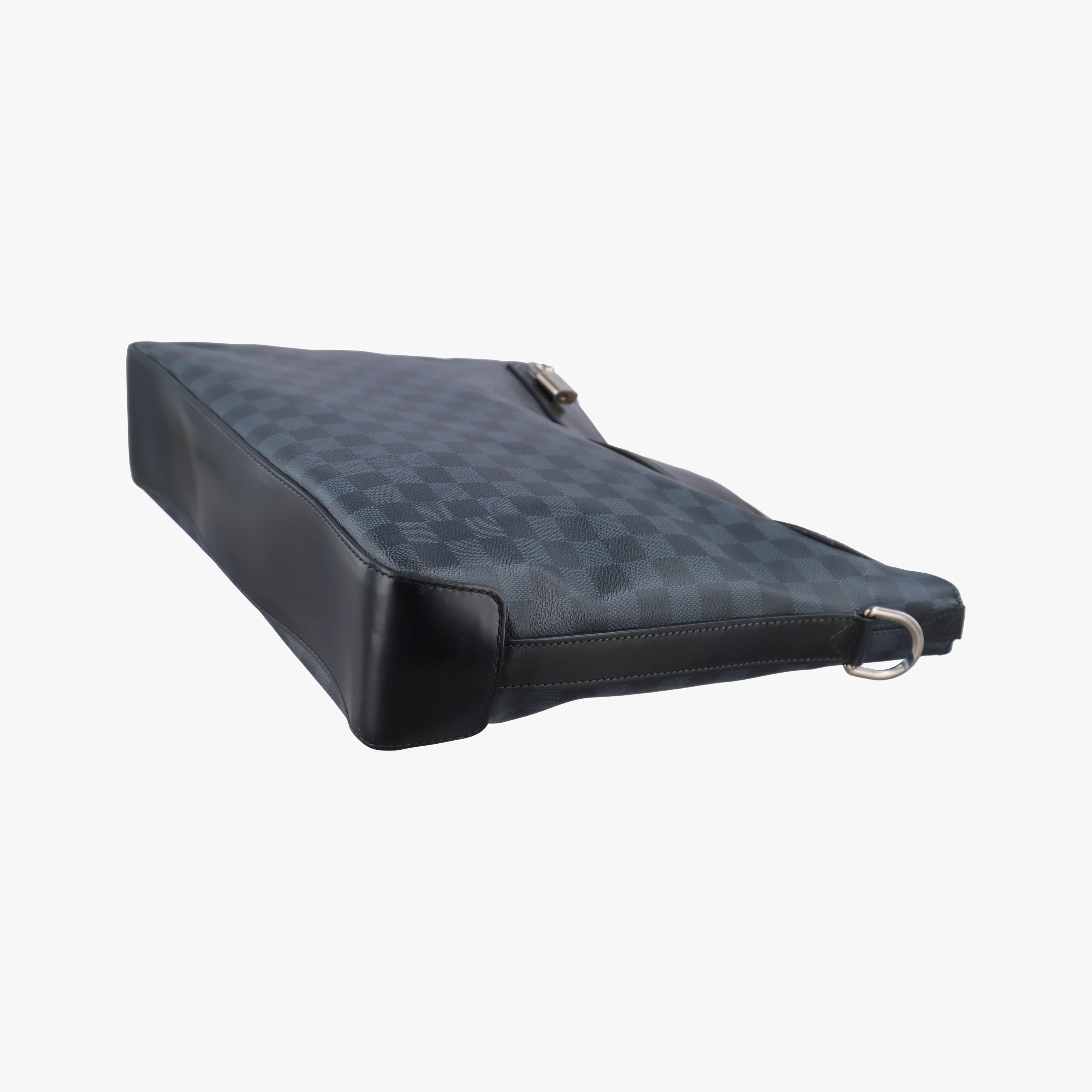 Pre-owned Louis Vuitton Messenger Greenwich Navy×Noir Damier Cobalt N41348 shoulderbag | stylenewstar