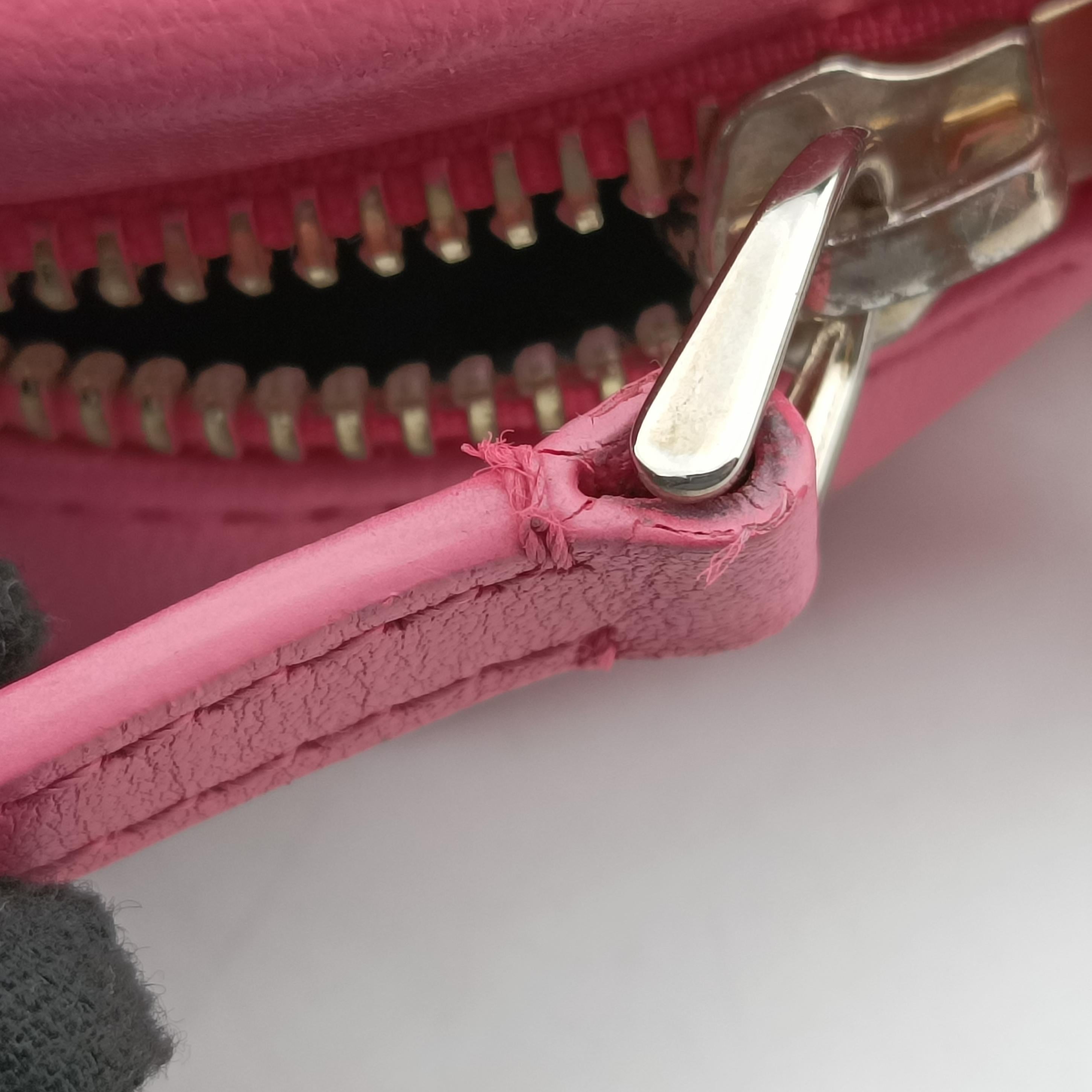 Pre-owned VERSACE Medusa Pink leather  shoulderbag | stylenewstar