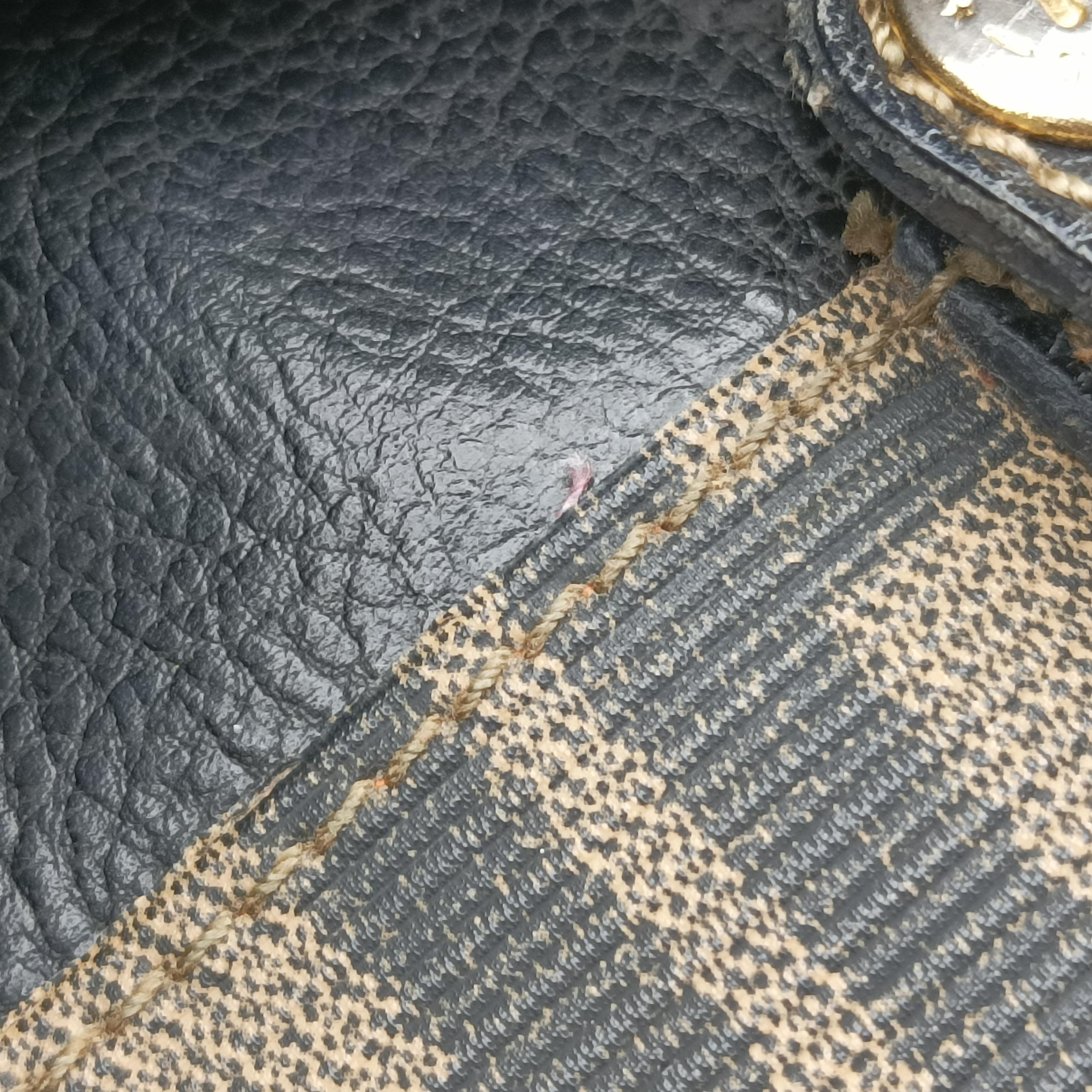 Secondhand Fendi Zucca Brown PVC coated canvas  shoulderbag | stylenewstar