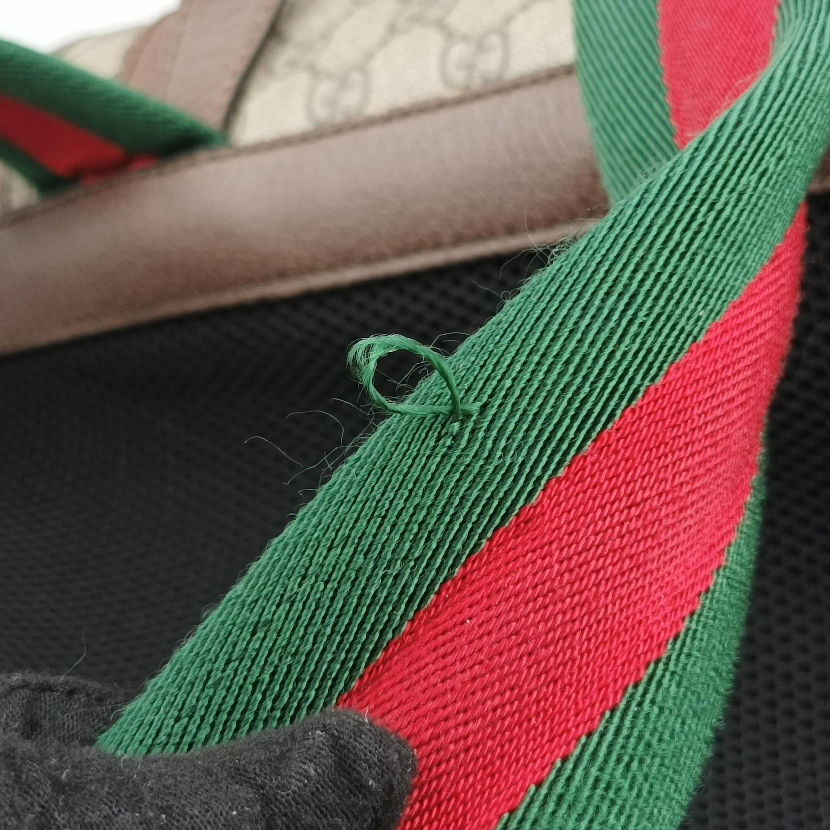Vintage Gucci Soft GG Supreme Brown×multicolor PVC coated canvas 473869 backpack/rucksack | stylenewstar