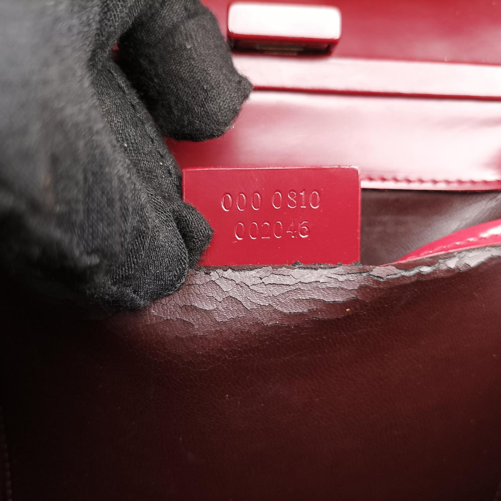 Vintage Gucci Square G Burgundy canvas 000 08 handbag | stylenewstar