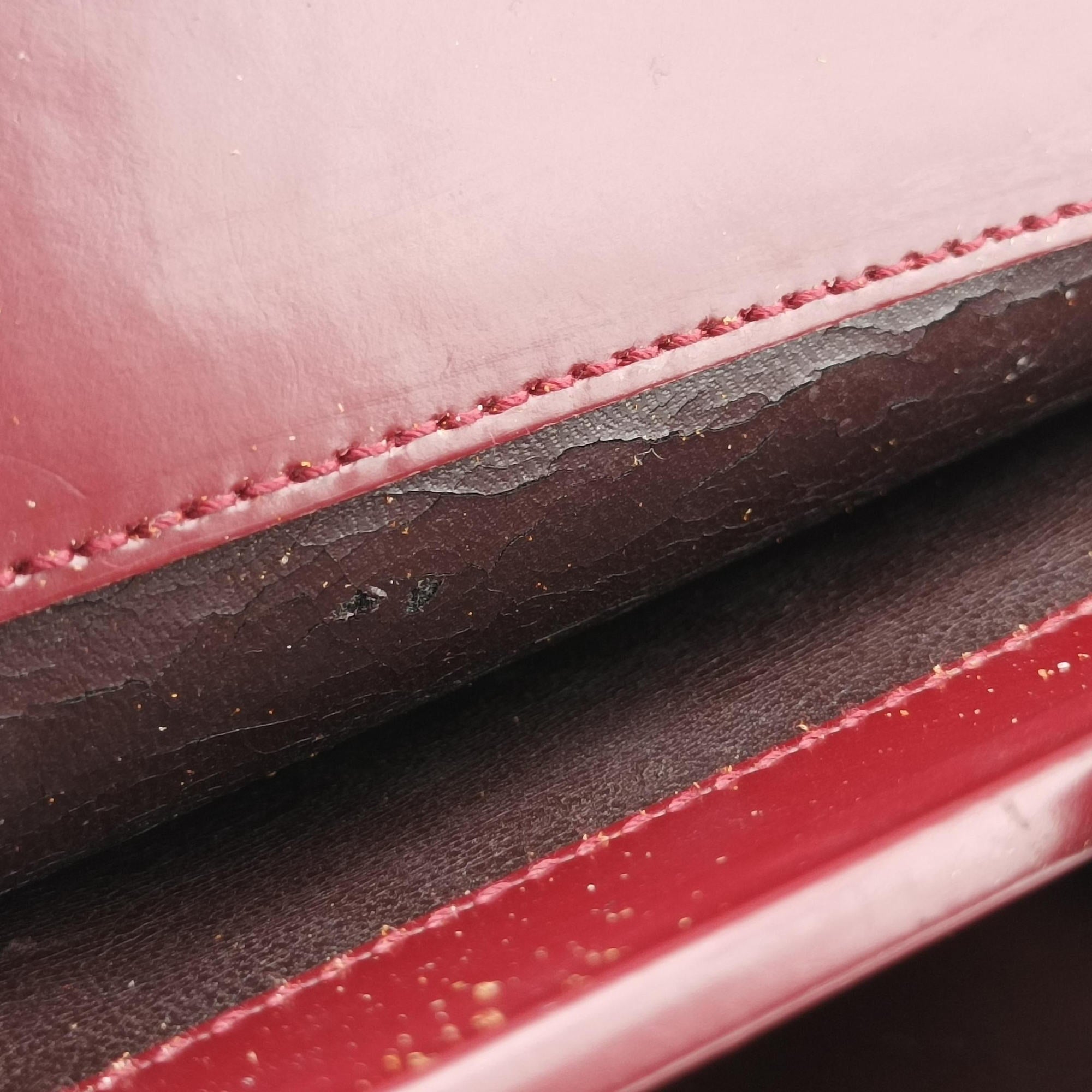 Vintage Gucci Square G Burgundy canvas 000 08 handbag | stylenewstar