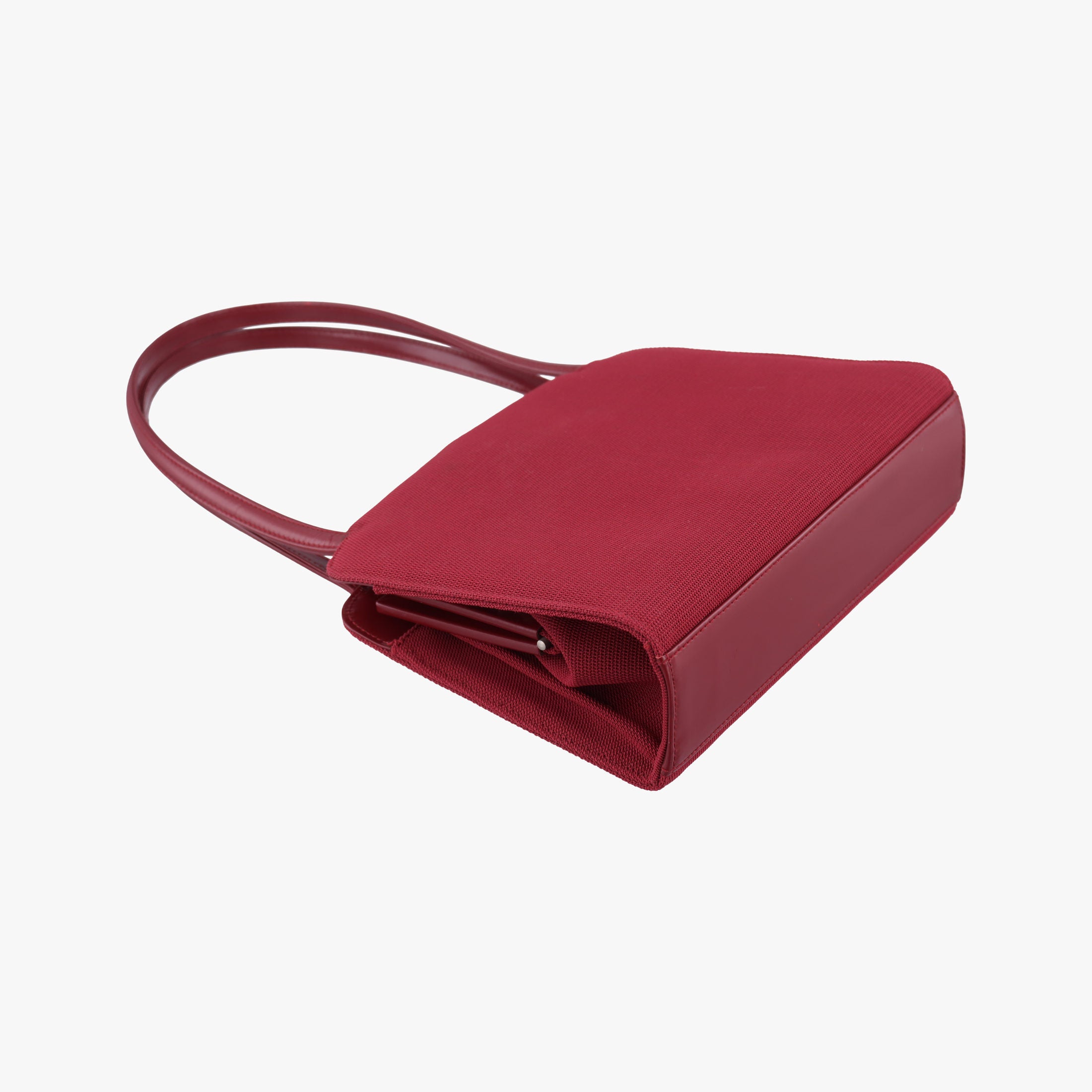 Vintage Gucci Square G Burgundy canvas 000 08 handbag | stylenewstar