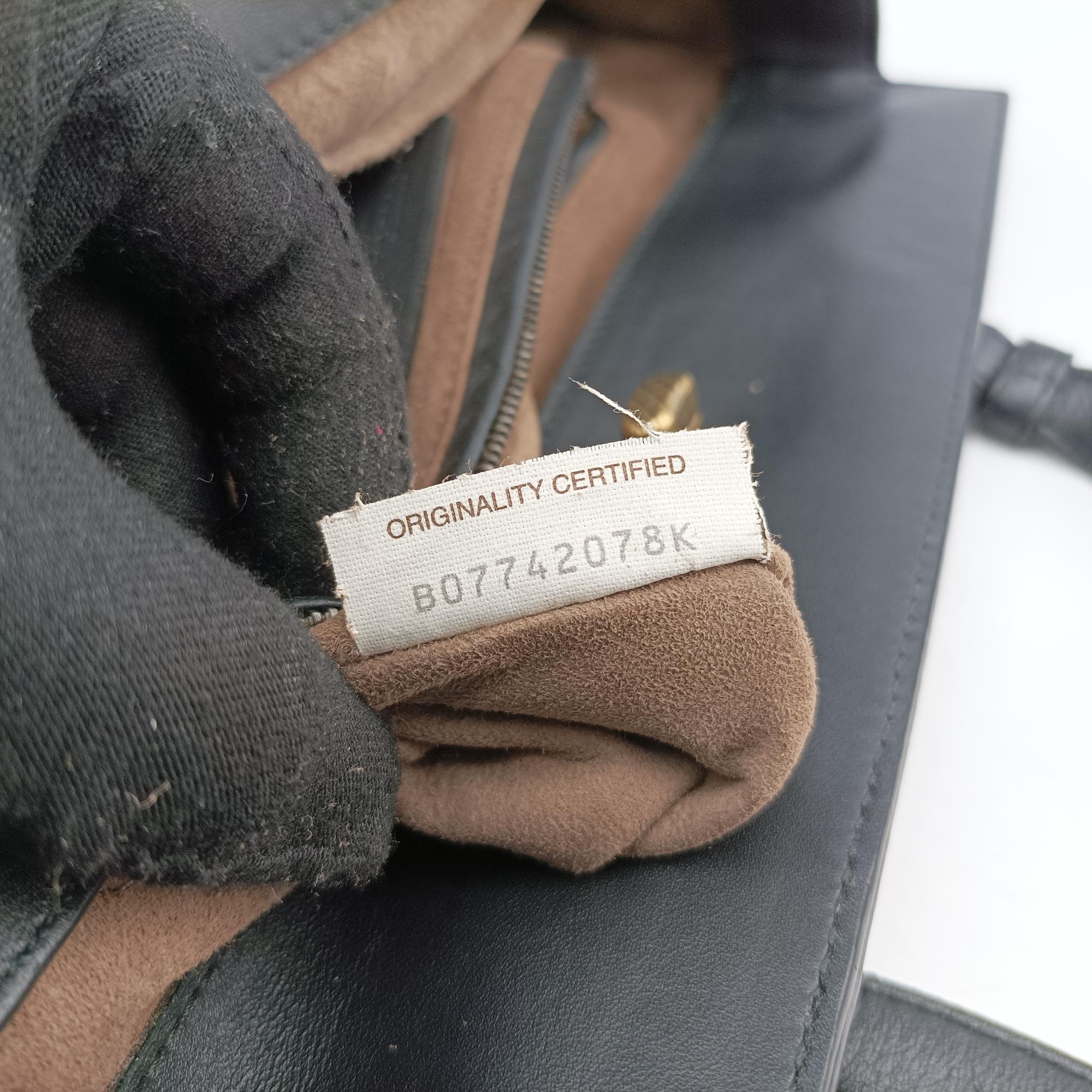 Vintage Bottega Veneta Intrecciato  Ellitica Black lambskin  shoulderbag | stylenewstar