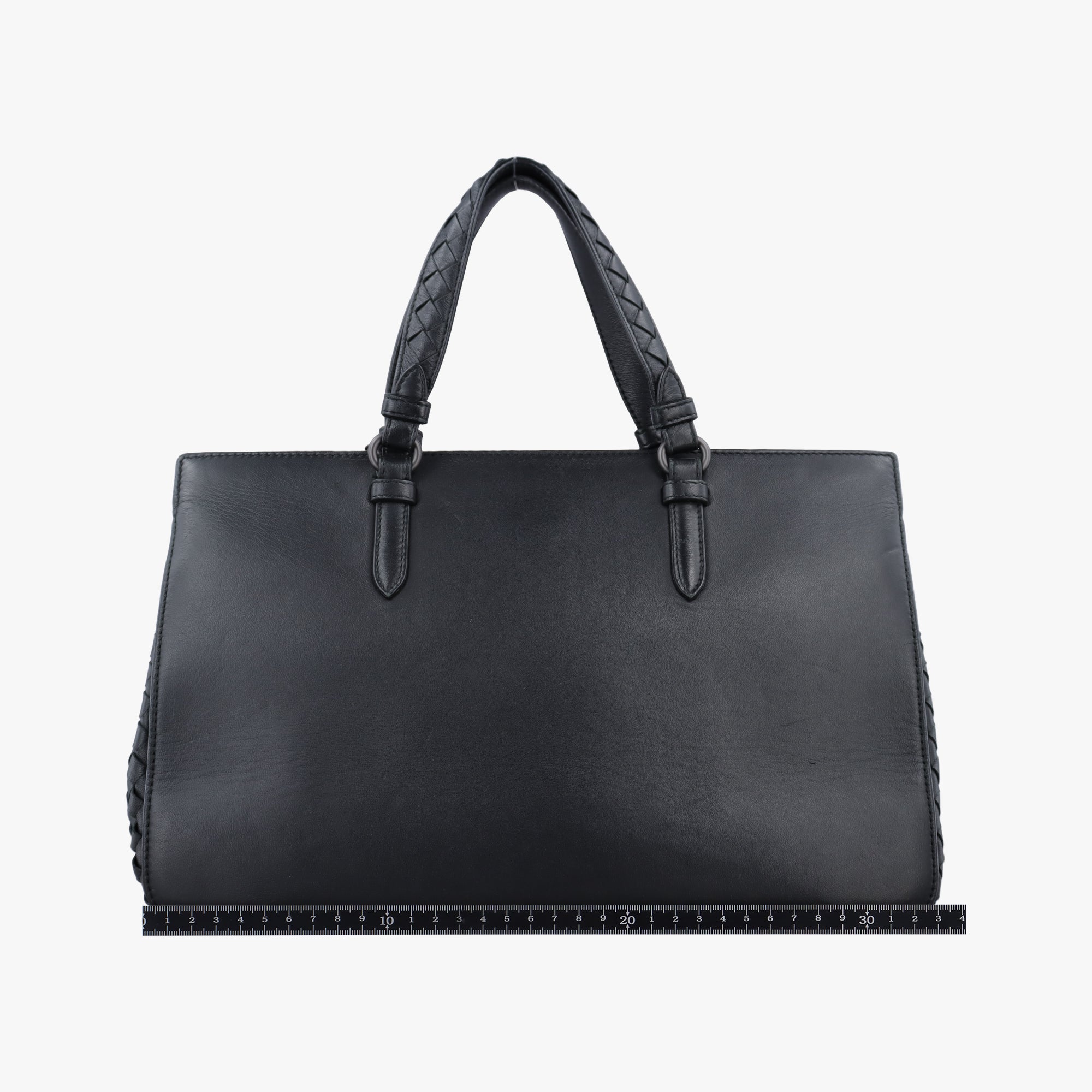 Vintage Bottega Veneta Intrecciato  Ellitica Black lambskin  shoulderbag | stylenewstar
