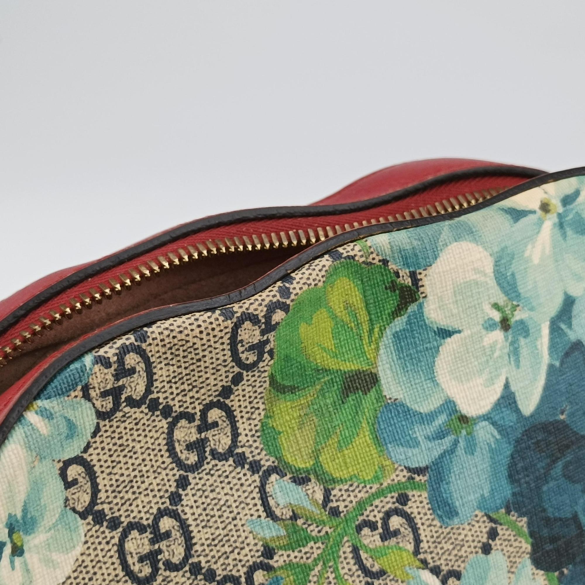 Pre-owned Gucci GG Blooms beige×Multicolour PVC coated canvas×Leather 546313 shoulderbag | stylenewstar