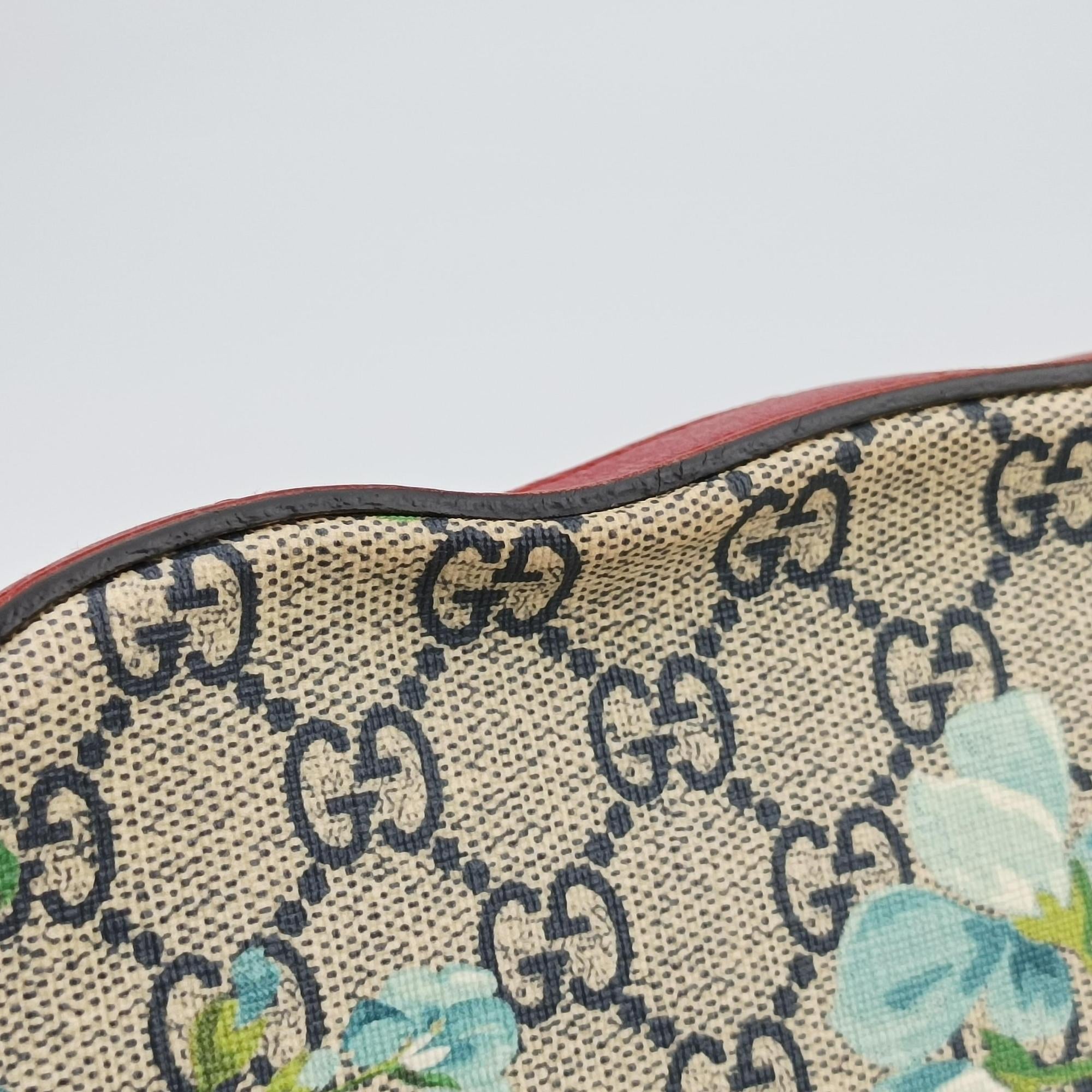 Pre-owned Gucci GG Blooms beige×Multicolour PVC coated canvas×Leather 546313 shoulderbag | stylenewstar