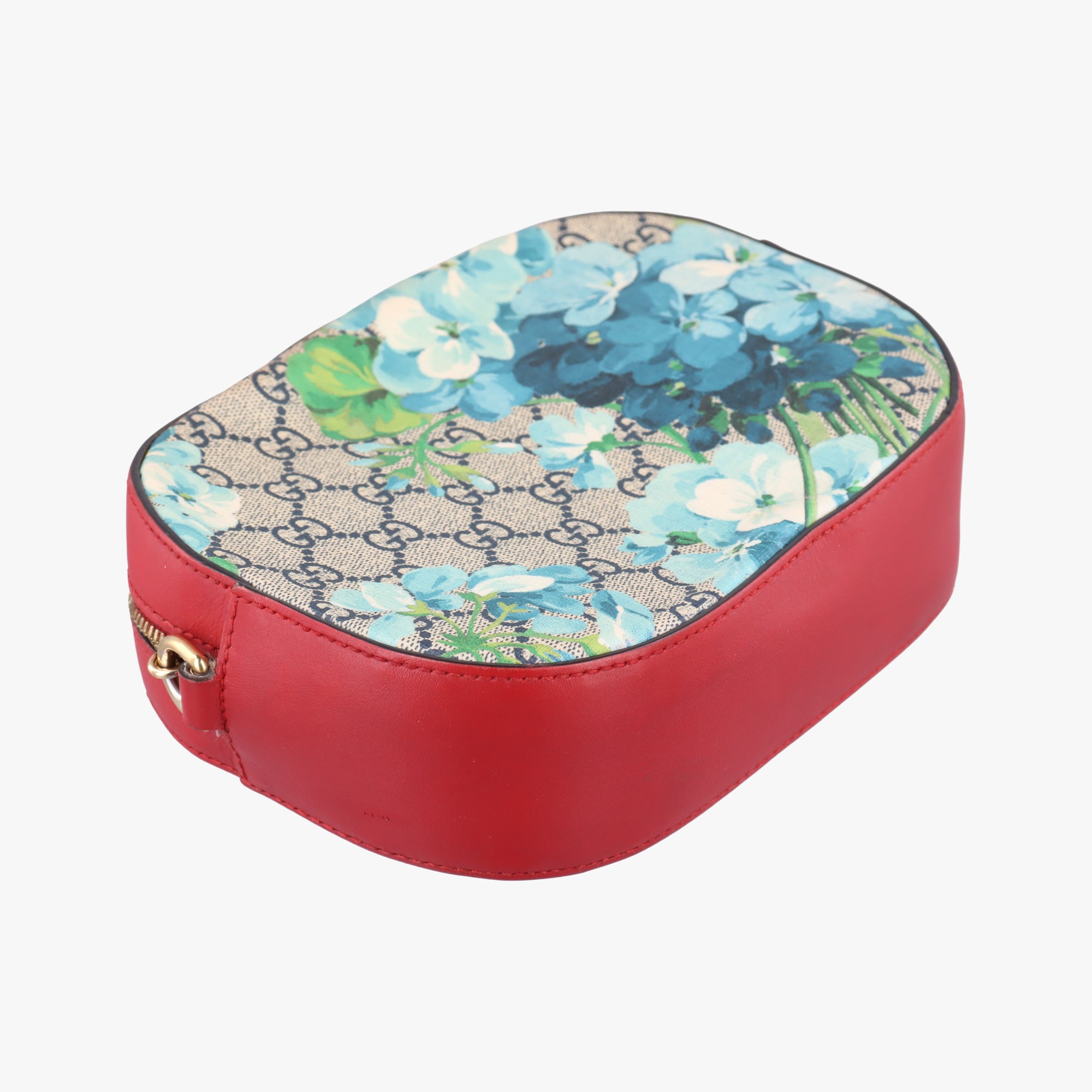 Pre-owned Gucci GG Blooms beige×Multicolour PVC coated canvas×Leather 546313 shoulderbag | stylenewstar
