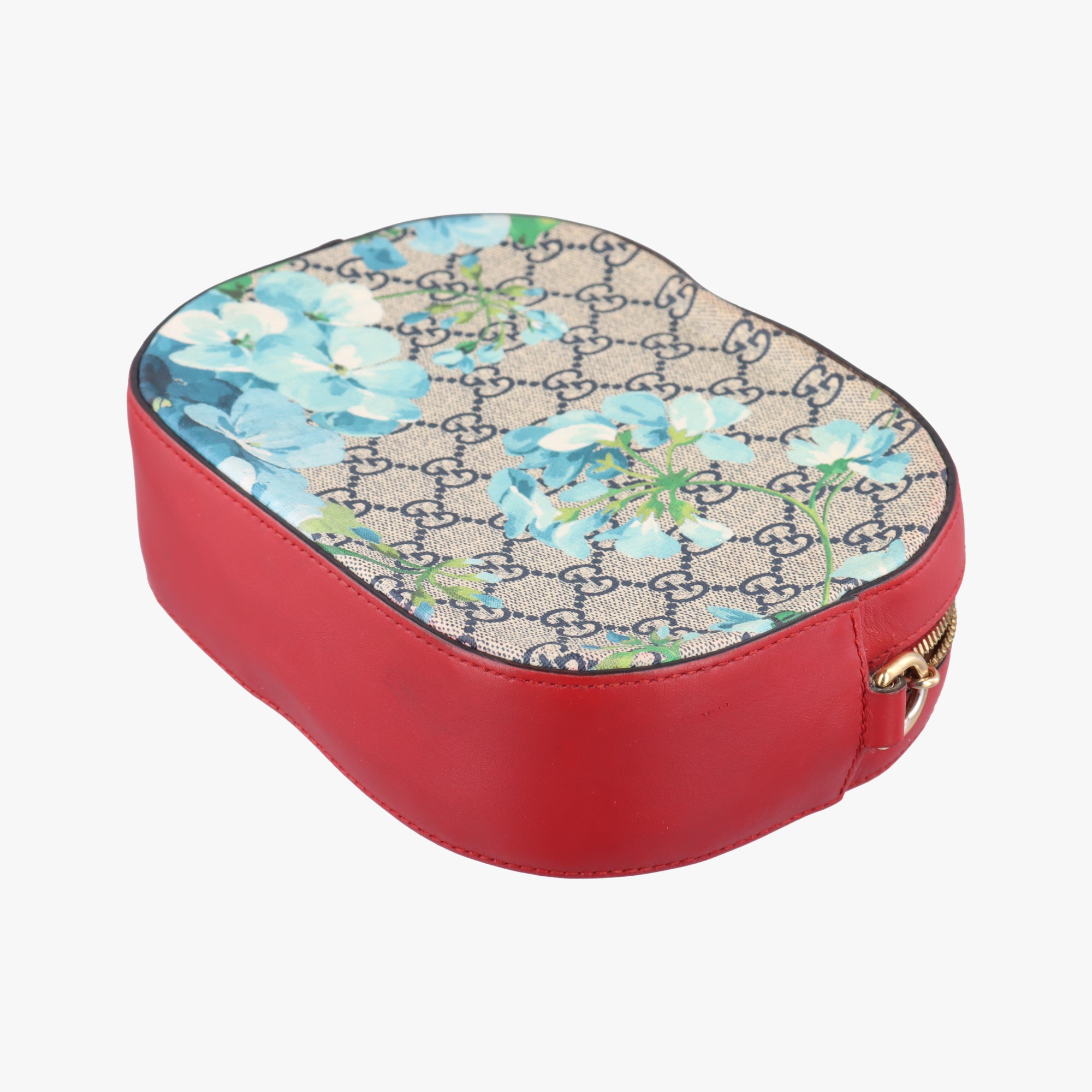 Pre-owned Gucci GG Blooms beige×Multicolour PVC coated canvas×Leather 546313 shoulderbag | stylenewstar