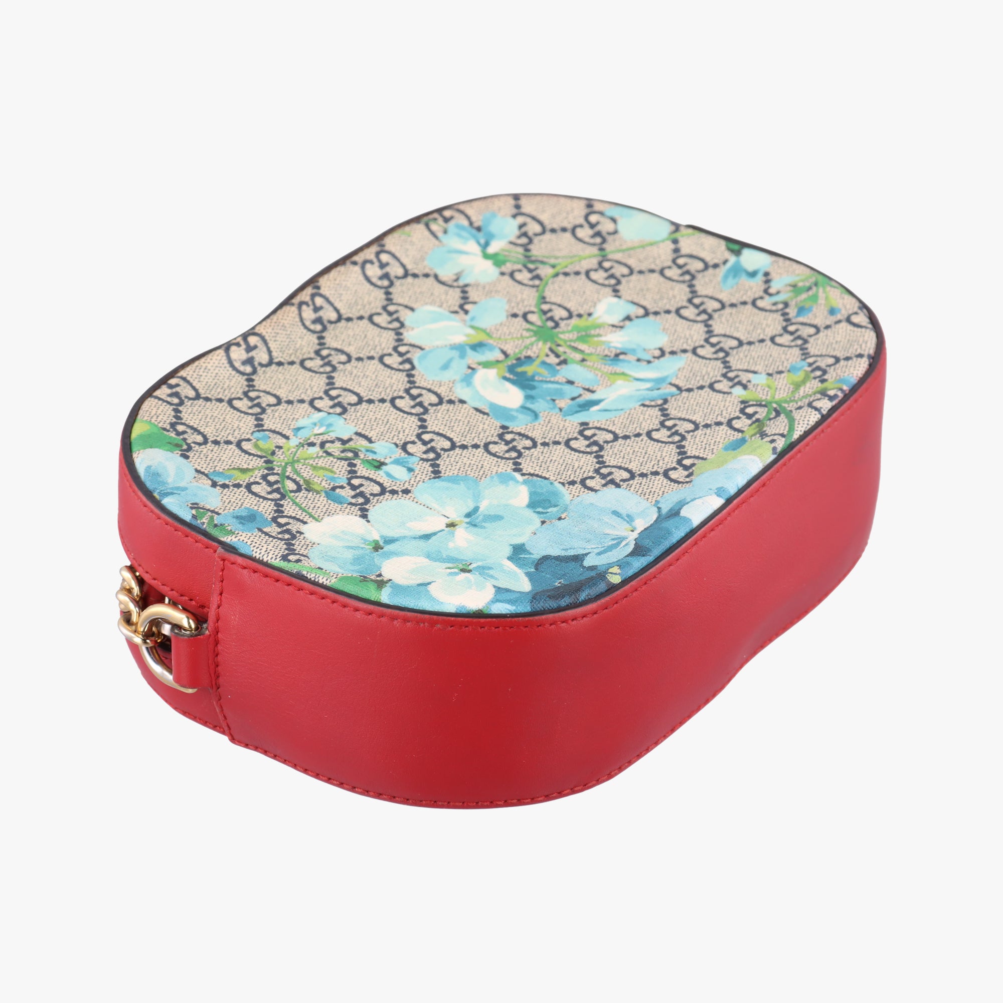 Pre-owned Gucci GG Blooms beige×Multicolour PVC coated canvas×Leather 546313 shoulderbag | stylenewstar