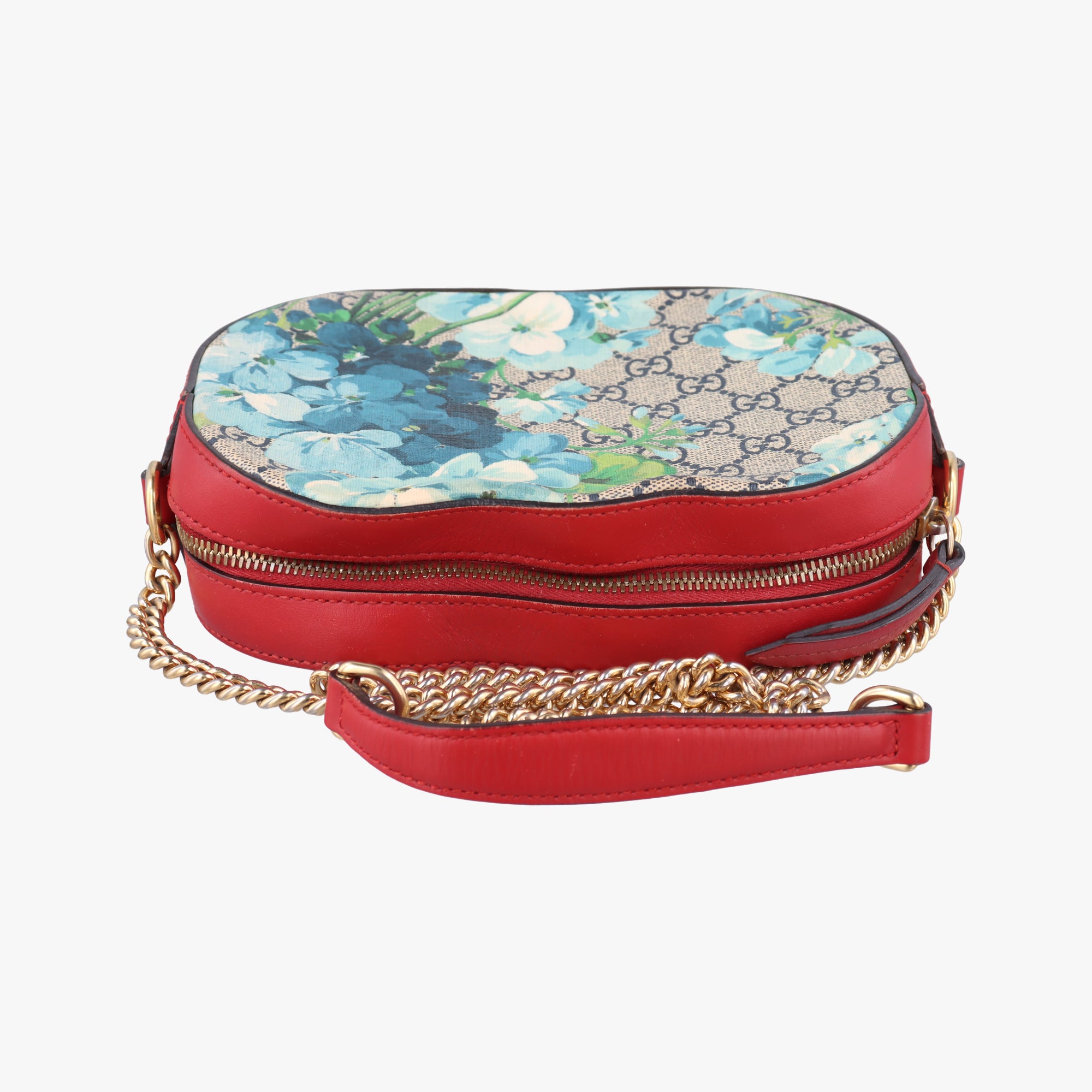 Pre-owned Gucci GG Blooms beige×Multicolour PVC coated canvas×Leather 546313 shoulderbag | stylenewstar