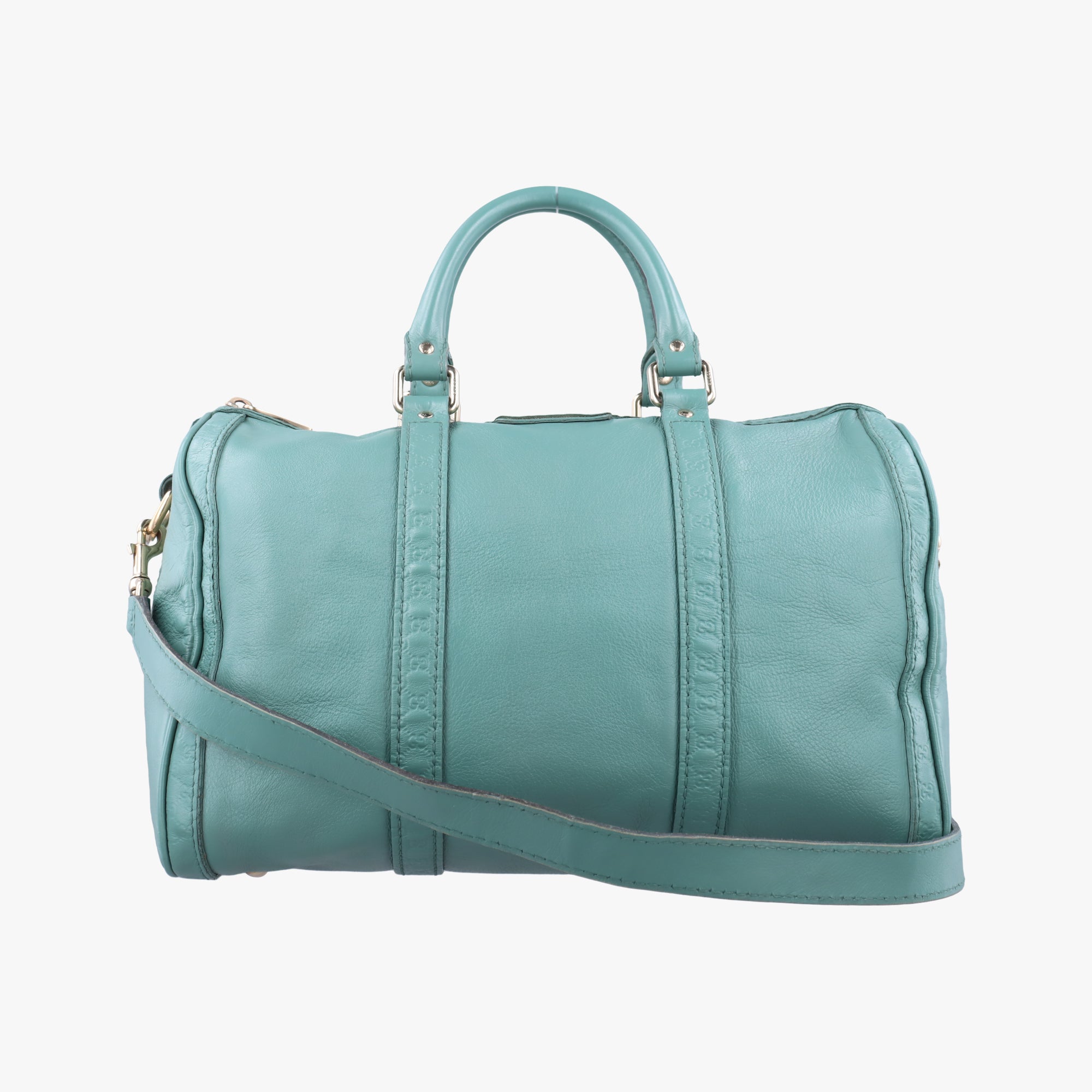 Vintage Gucci Sherry Line Blue Leather 247205 shoulderbag | stylenewstar