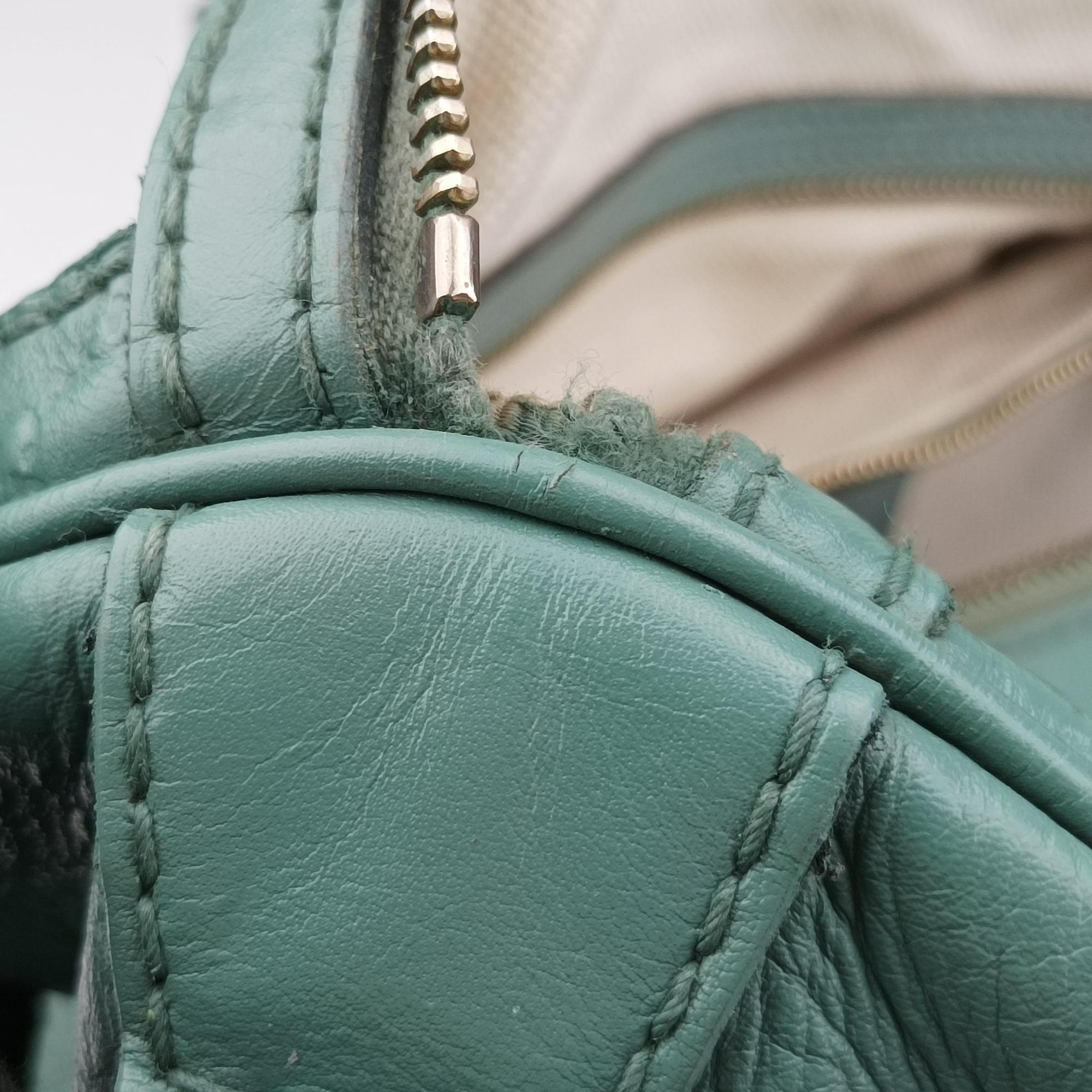 Vintage Gucci Sherry Line Blue Leather 247205 shoulderbag | stylenewstar