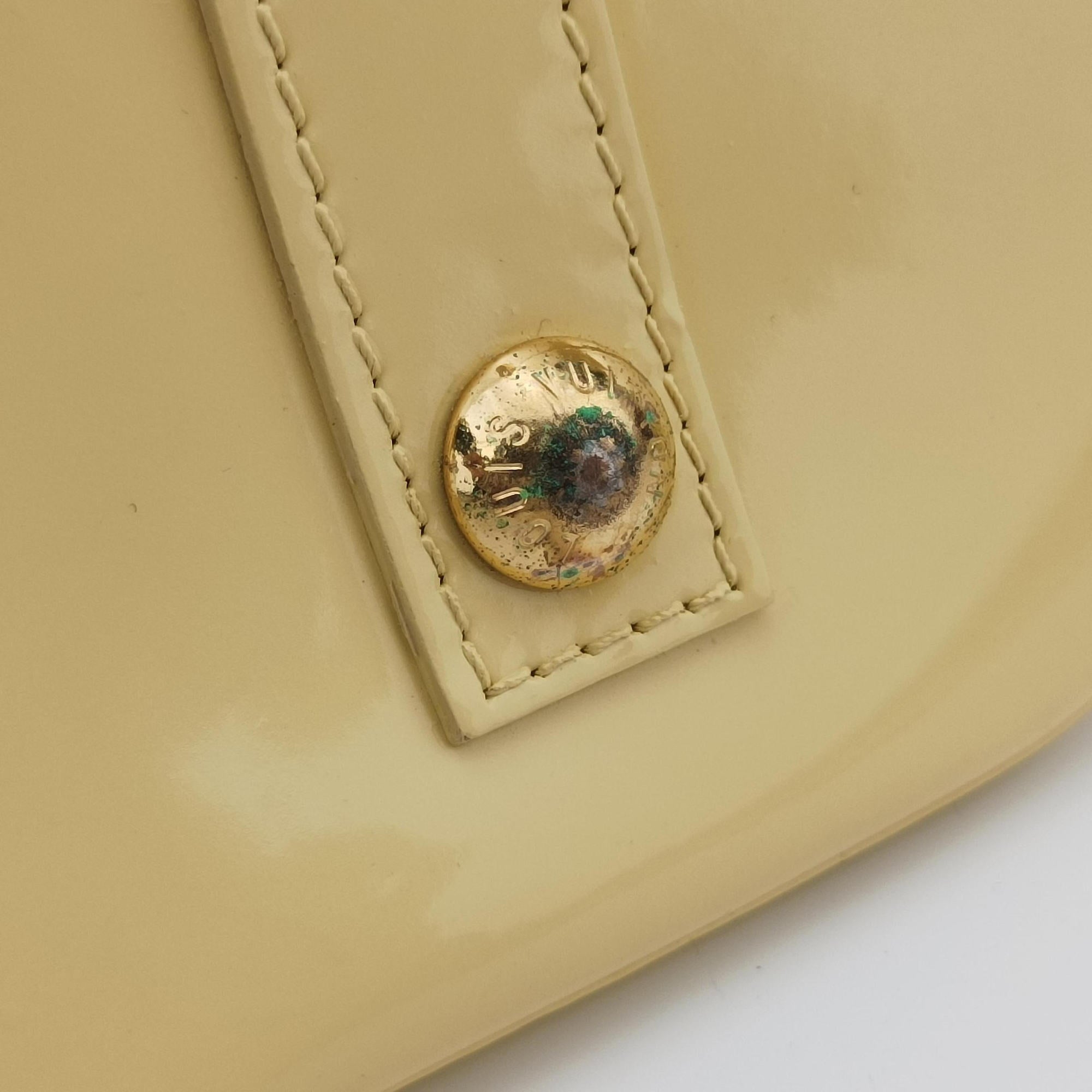 Secondhand Louis Vuitton ALMA PM CITRINE Vernis M90101 handbag | stylenewstar
